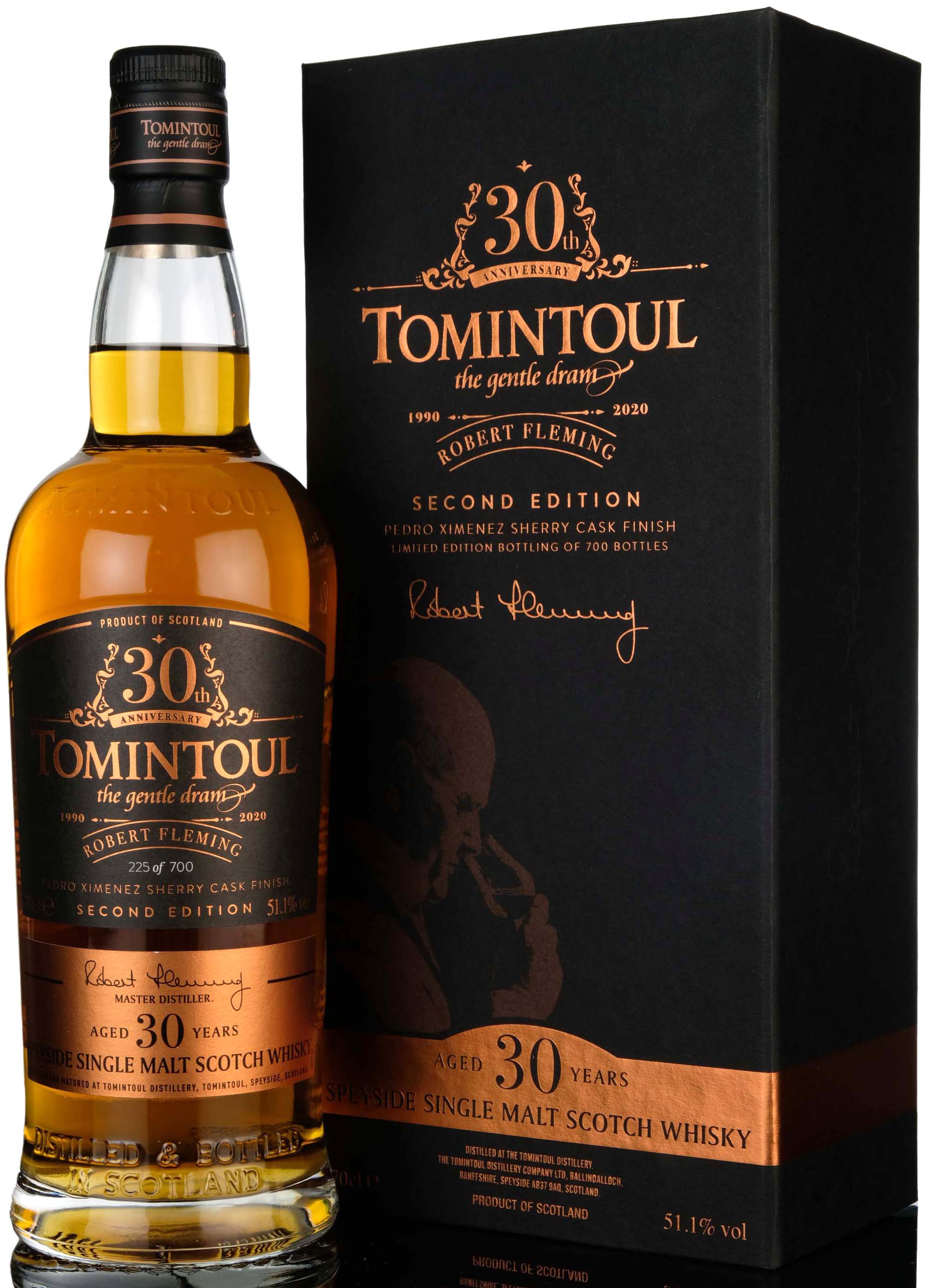 Tomintoul 1990-2020 - 30 Year Old - Robert Fleming 30th Anniversary - 2nd Edition