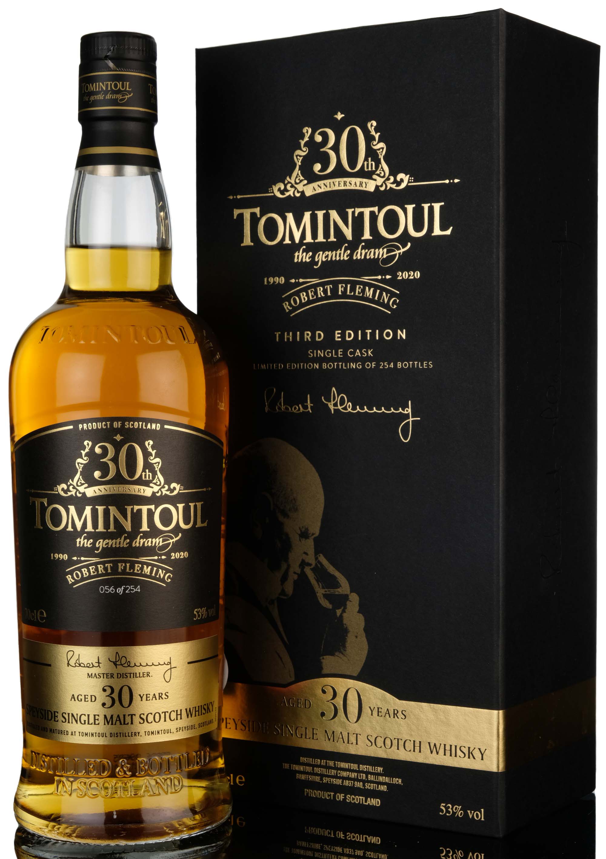 Tomintoul 1990-2021 - 30 Year Old - Robert Fleming 30th Anniversary - 3rd Edition