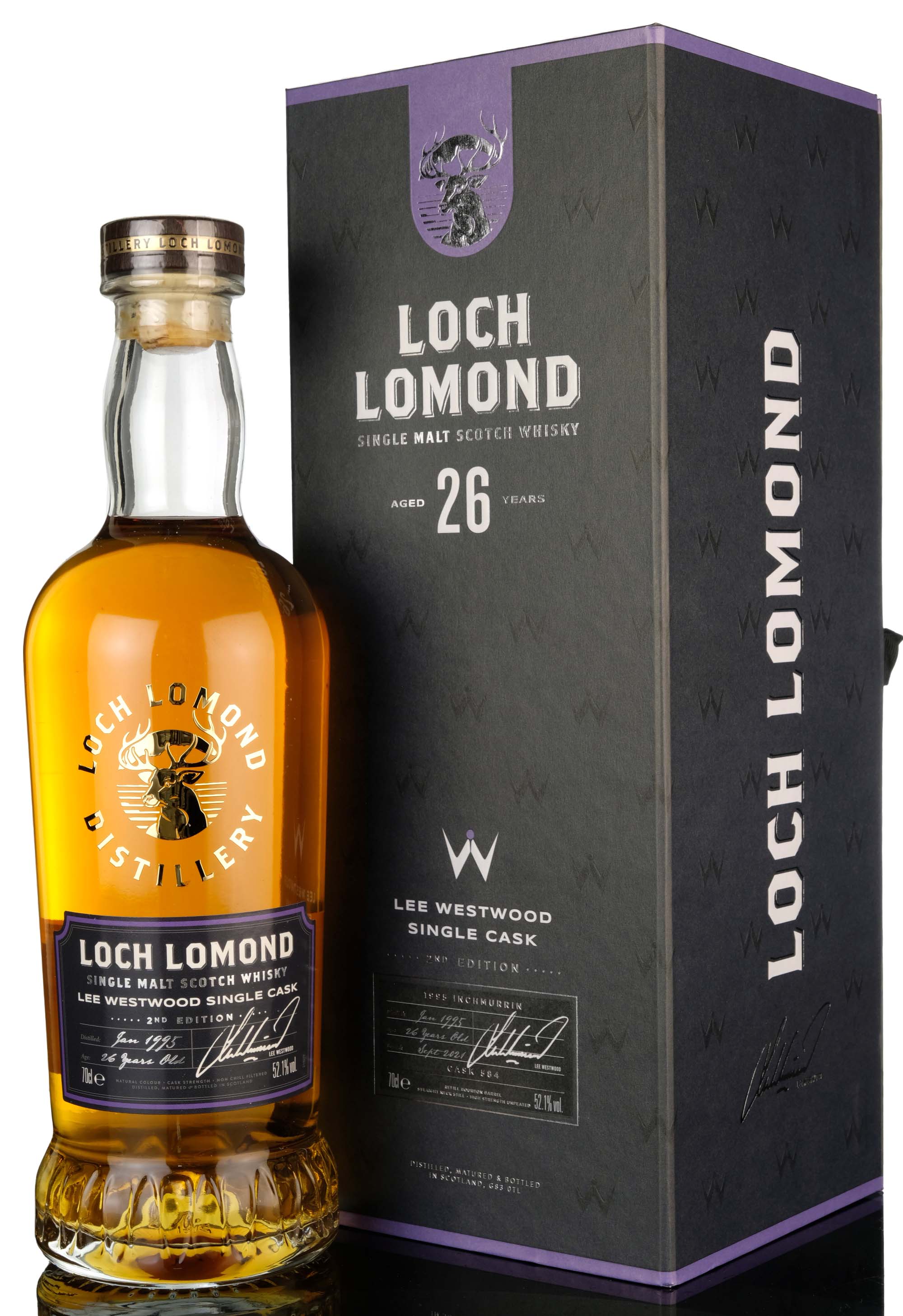 Loch Lomond 1995-2021 - 26 Year Old - Single Cask 584 - Lee Westwood 2nd Edition