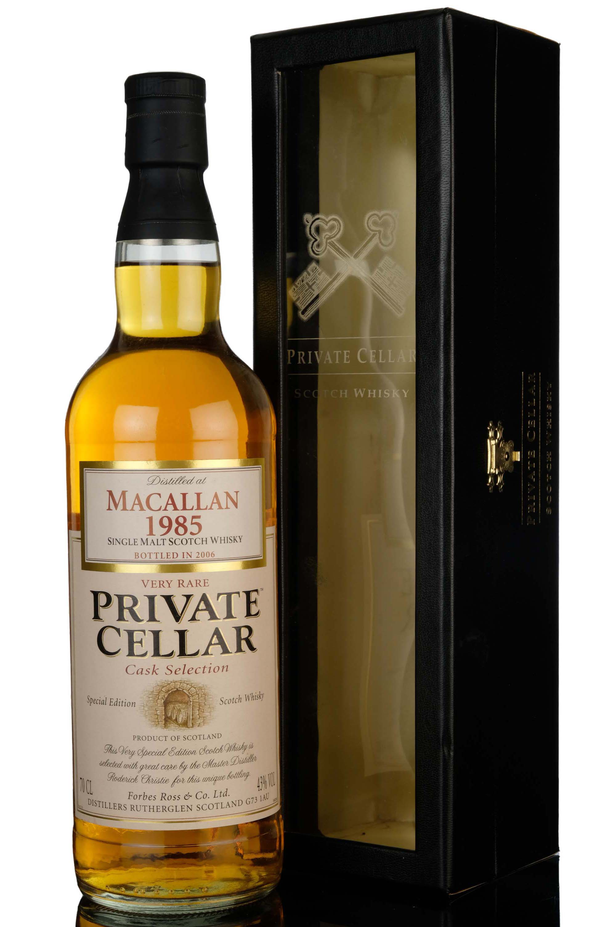 Macallan 1985-2006 - Forbes Ross Private Cellar