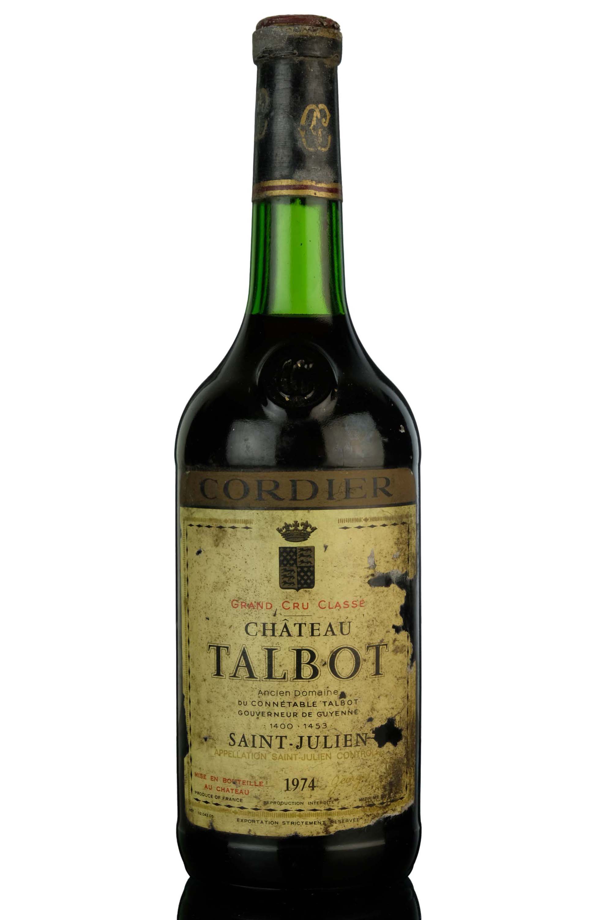 Château Talbot 1974 Saint Julien