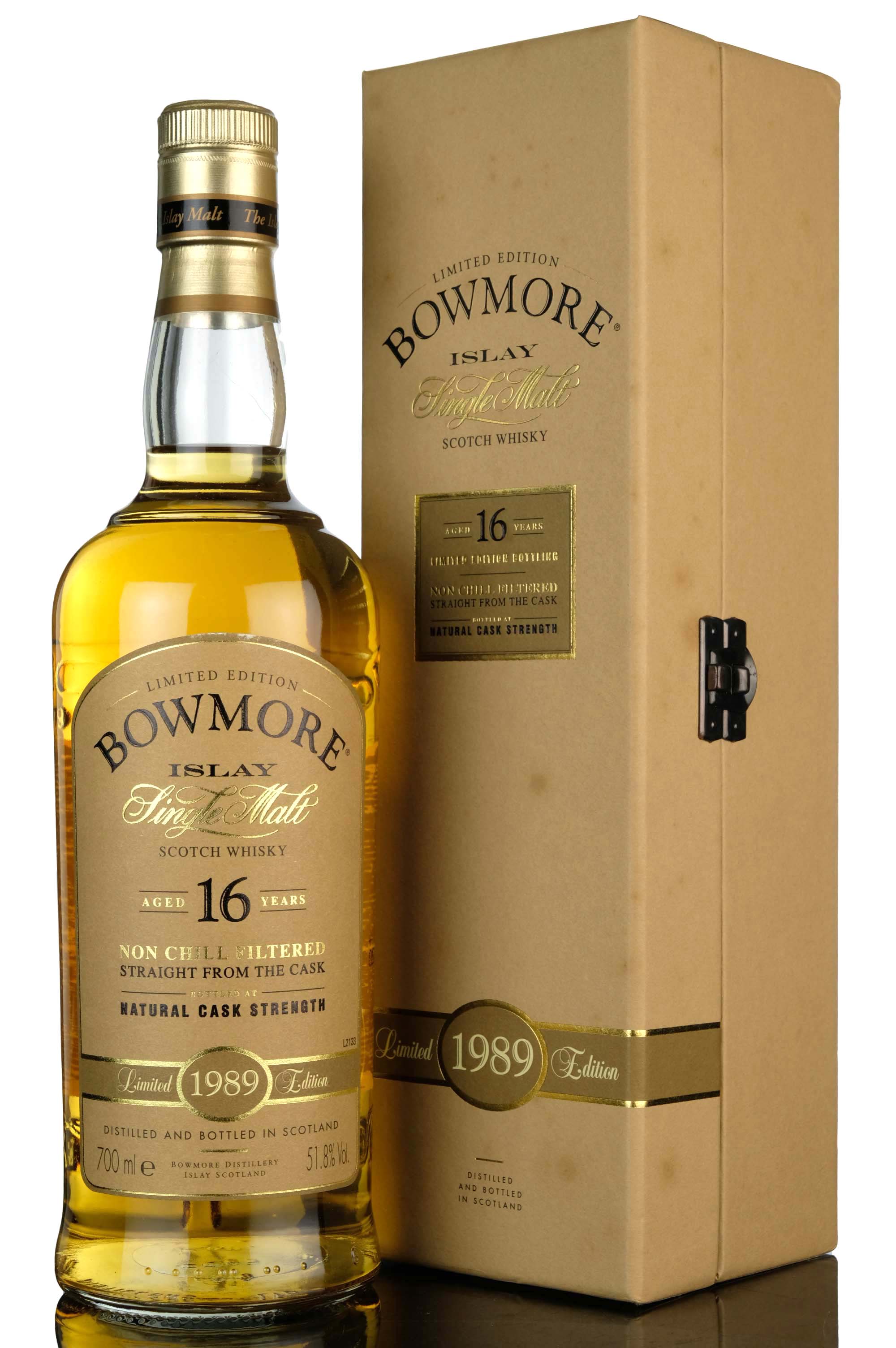 Bowmore 1989 - 16 Year Old - Straight From The Cask