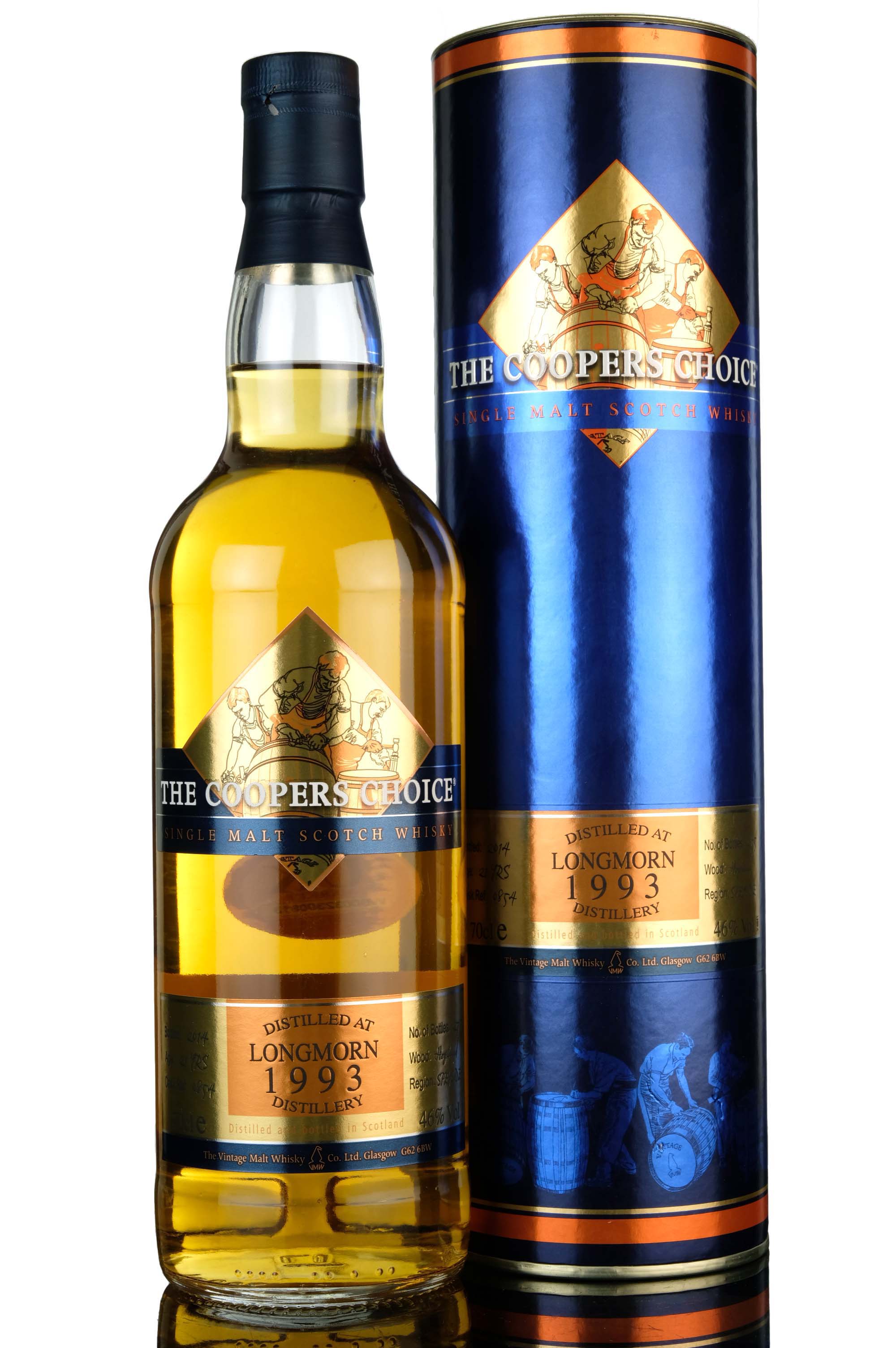 Longmorn 1993-2014 - 21 Year Old - Coopers Choice - Single Cask 0854