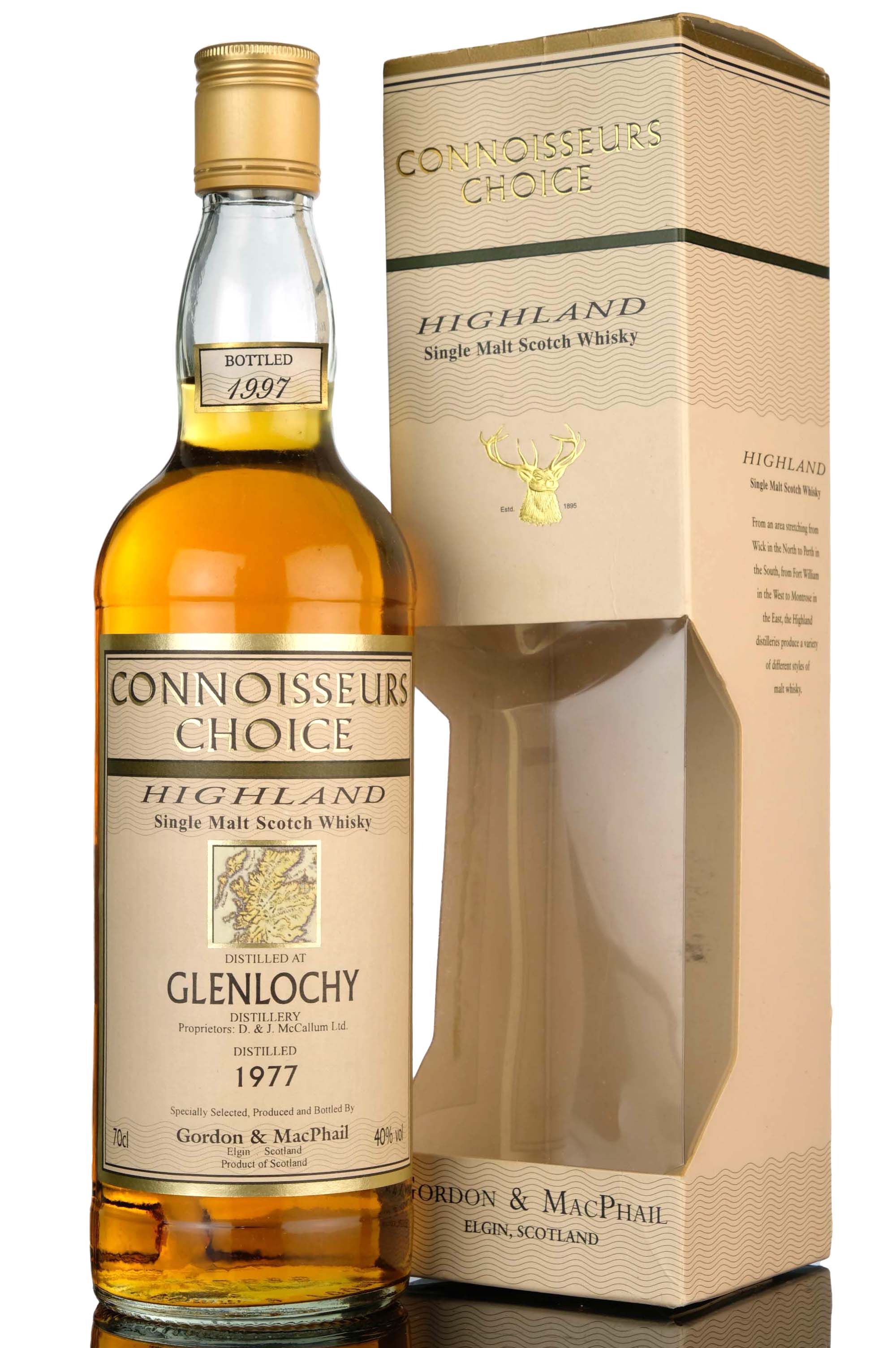 Glenlochy 1977 - 1997 - Gordon & MacPhail - Connoisseurs Choice