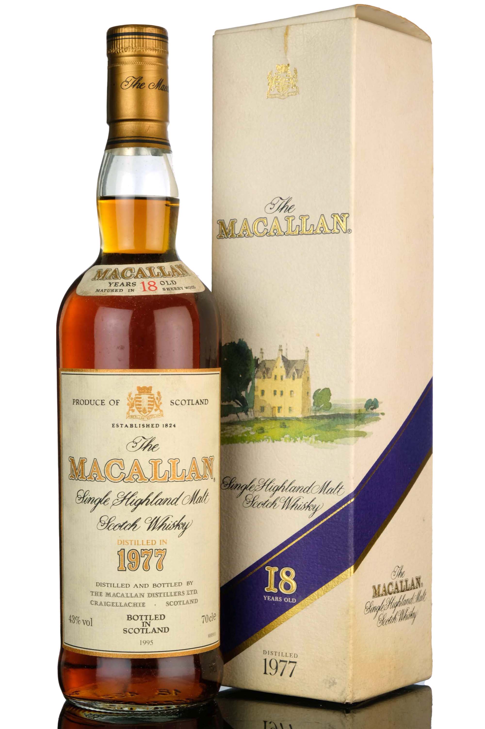 Macallan 1977-1995 - 18 Year Old - Sherry Cask