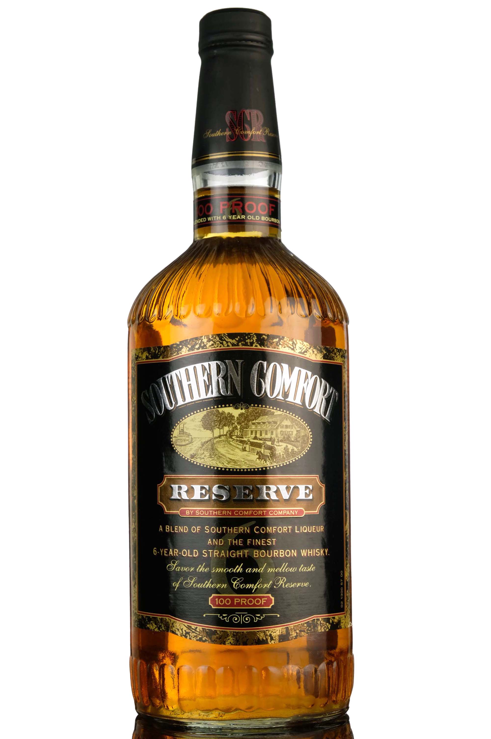 Southern Comfort Reserve 6 Year Old Whiskey Liqueur - 100 Proof - 1 Litre