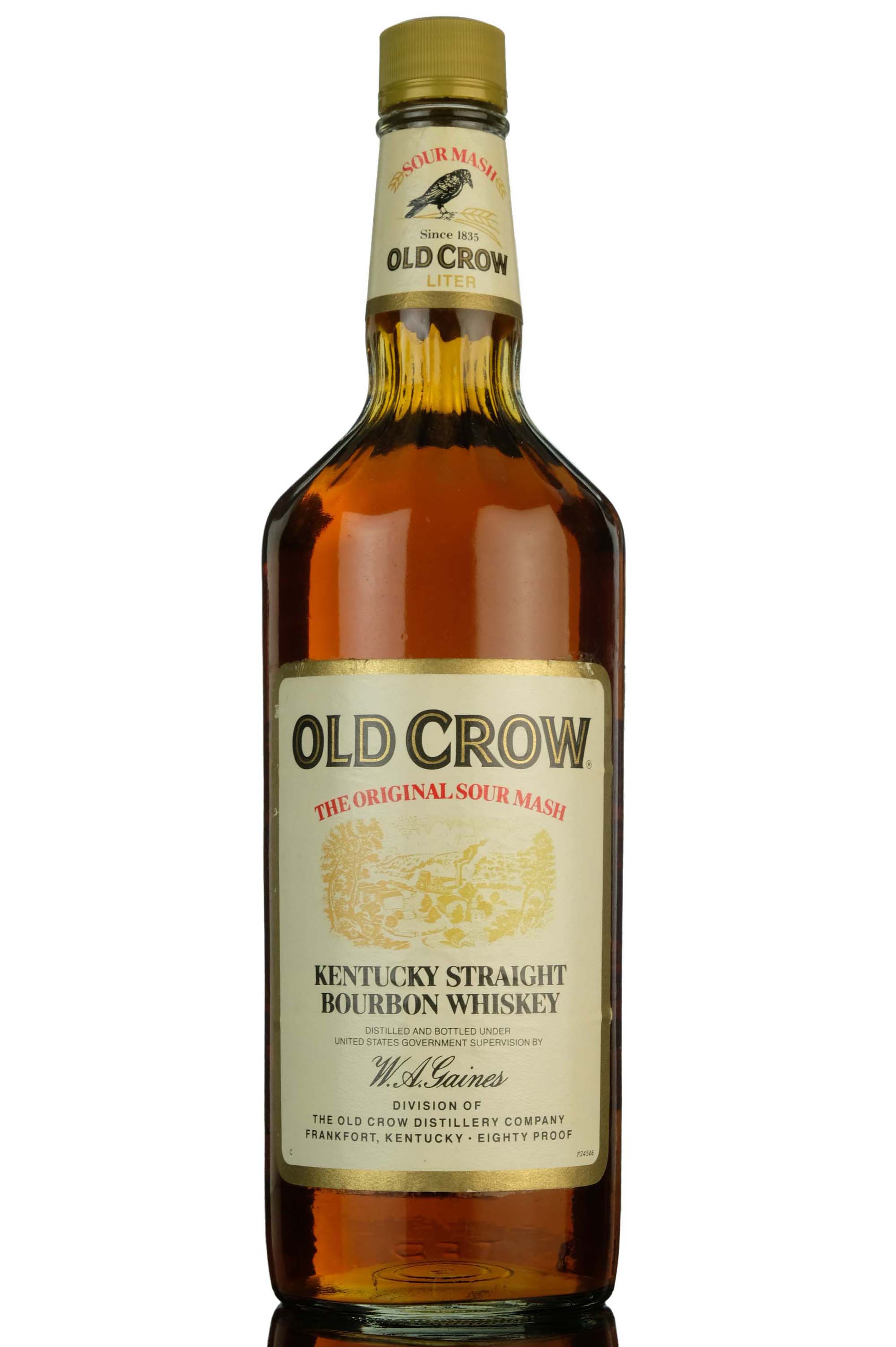 Old Crow - 1986 Release - 1 Litre