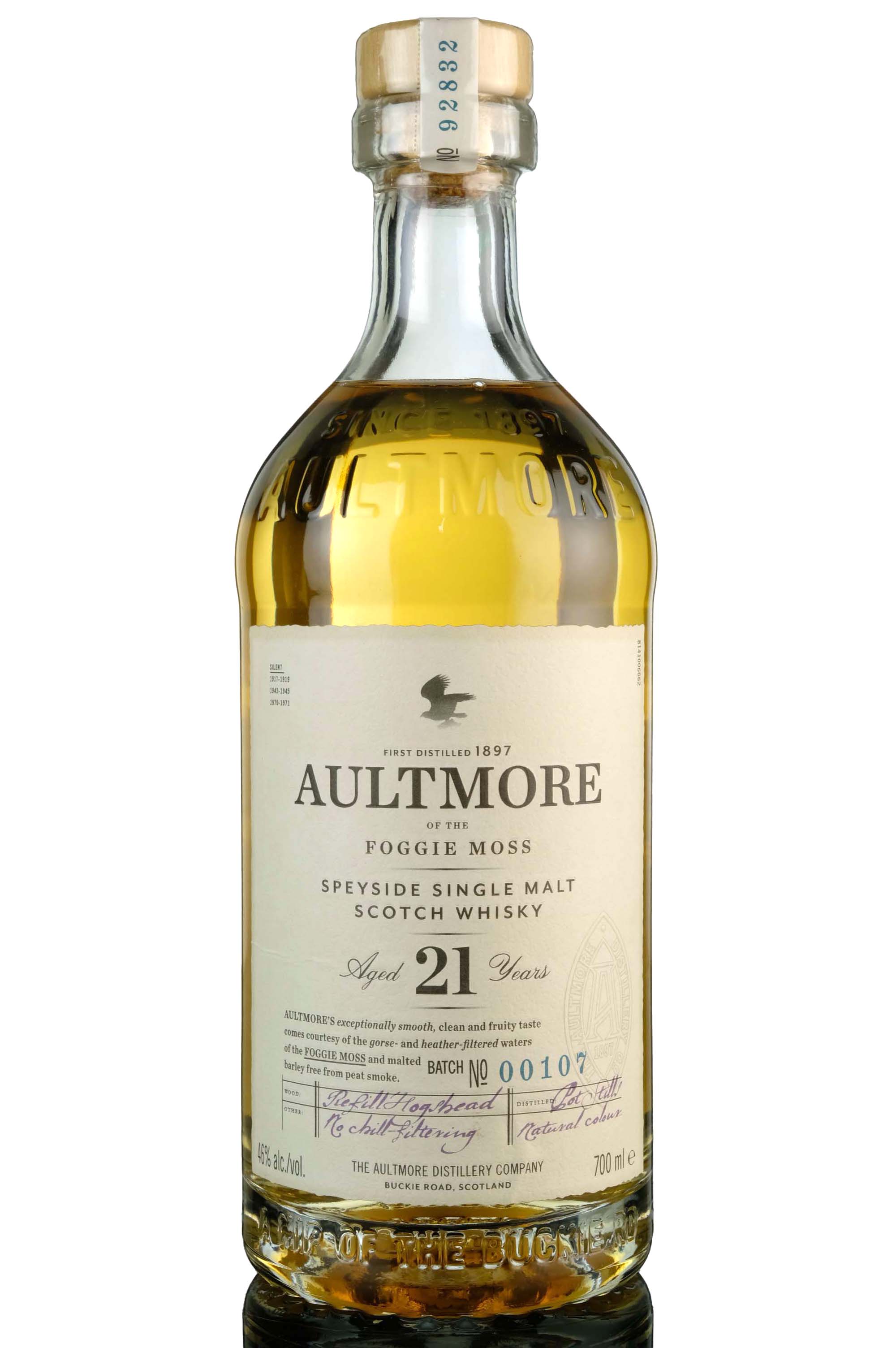 Aultmore 21 Year Old - Foggie Moss - 2021 Release