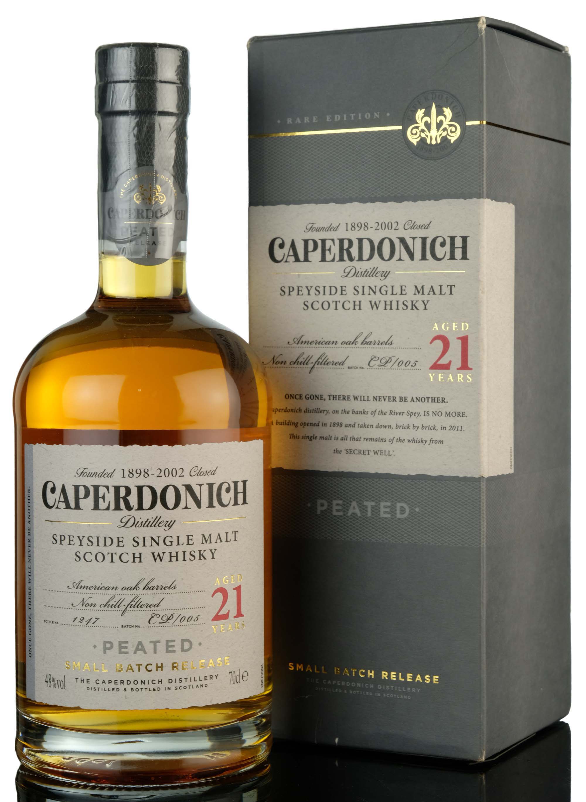 Caperdonich 21 Year Old - Small Batch Release 5 - 2022 Release
