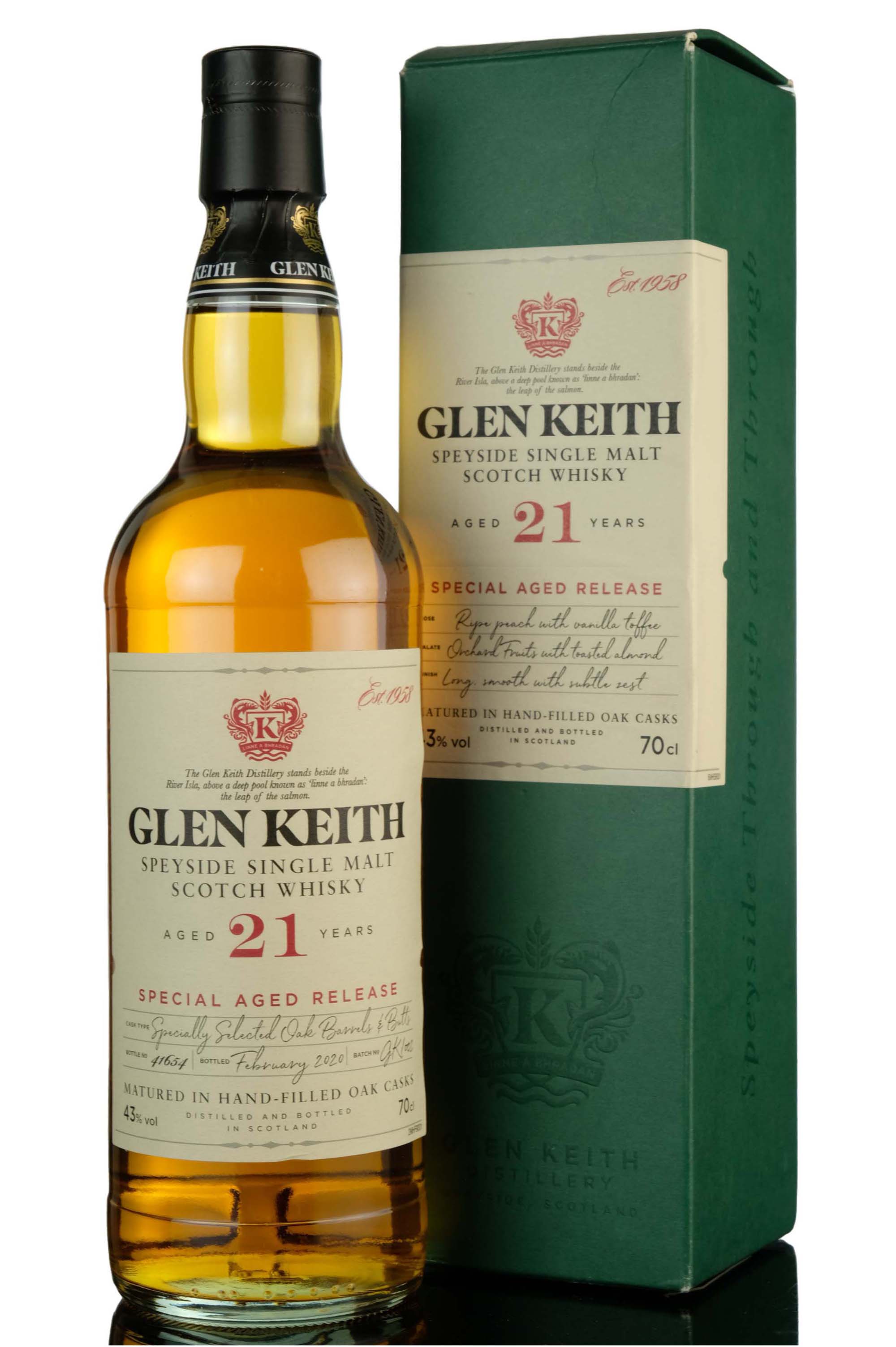 Glen Keith 21 Year Old - Batch 2 - 2020 Release