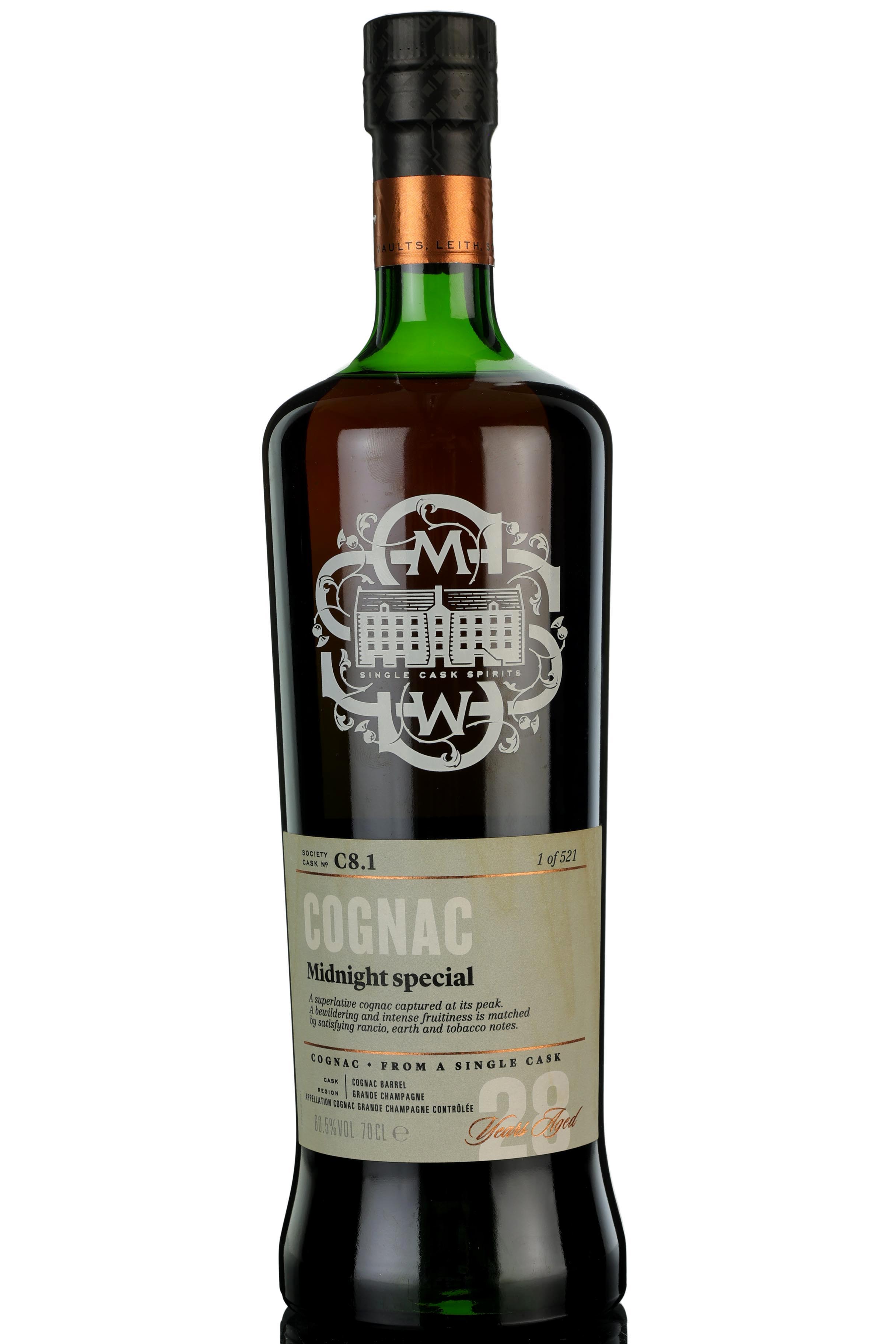 Marie C Bodit 28 Year Old Grande Champagne Cognac - SMWS C8.1 - Midnight Special