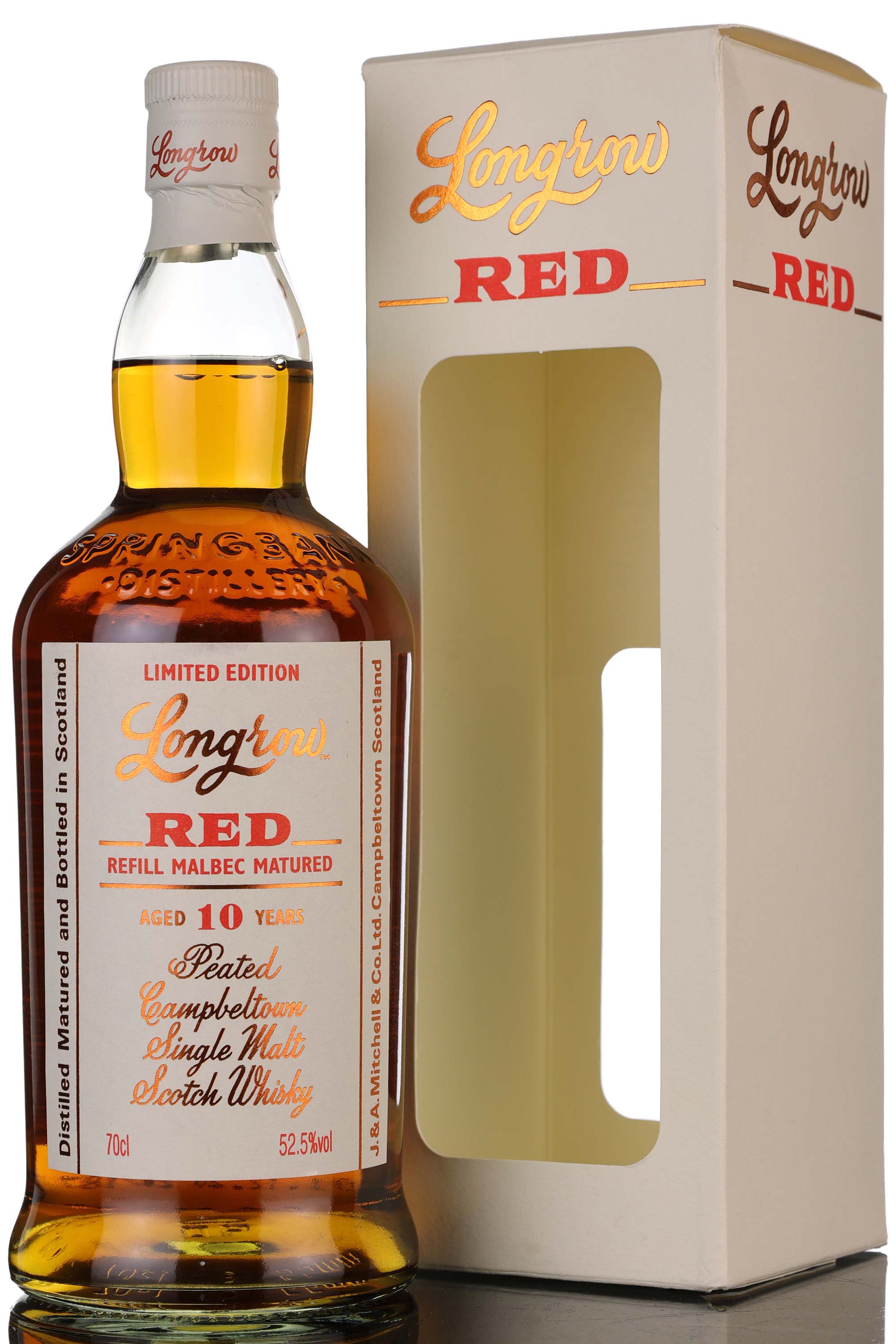 Longrow Red 10 Year Old - Refill Malbec Matured - 2020 Release