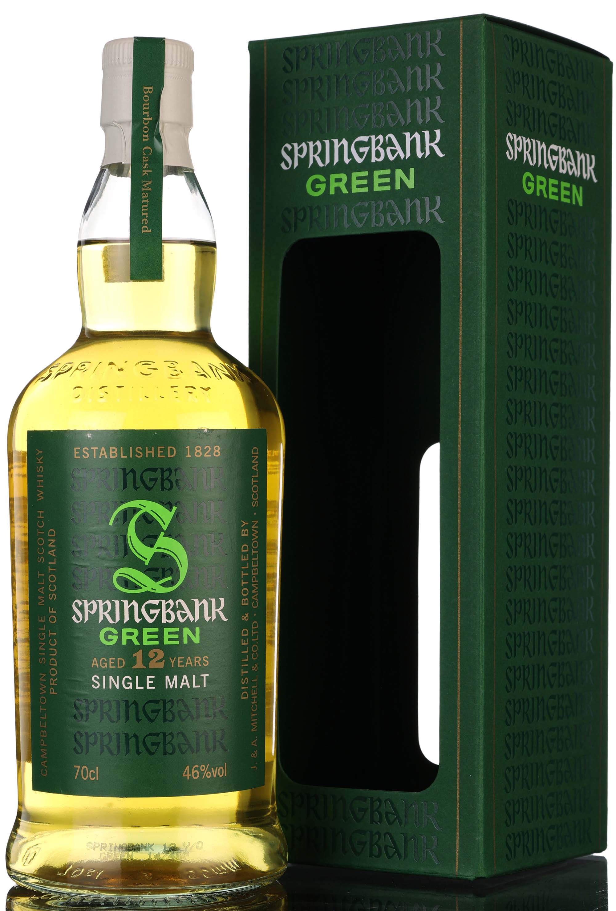 Springbank Green 12 Year Old - Bourbon Cask Matured - 2014 Release