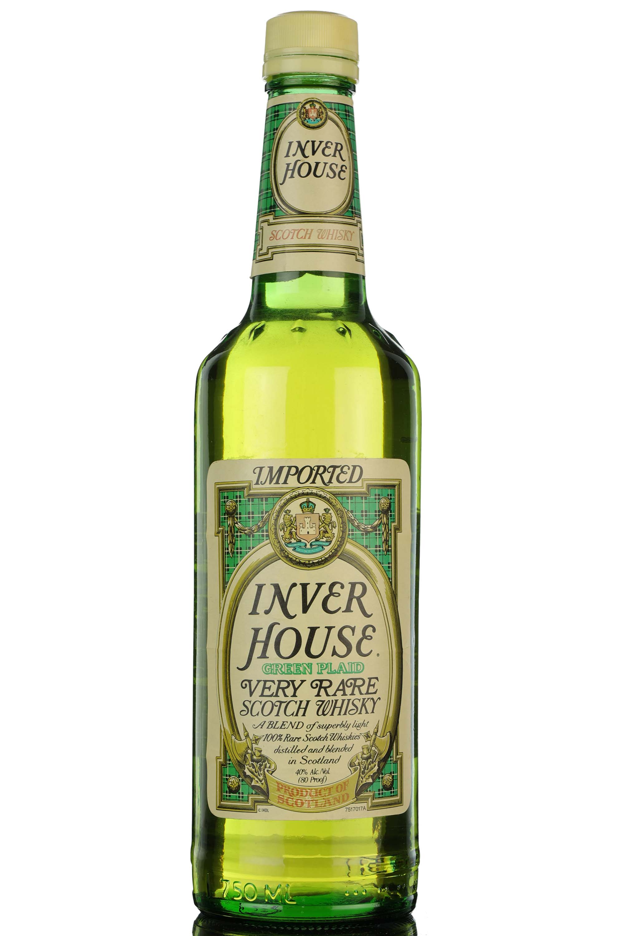 Inver House Green Plaid - 1990s