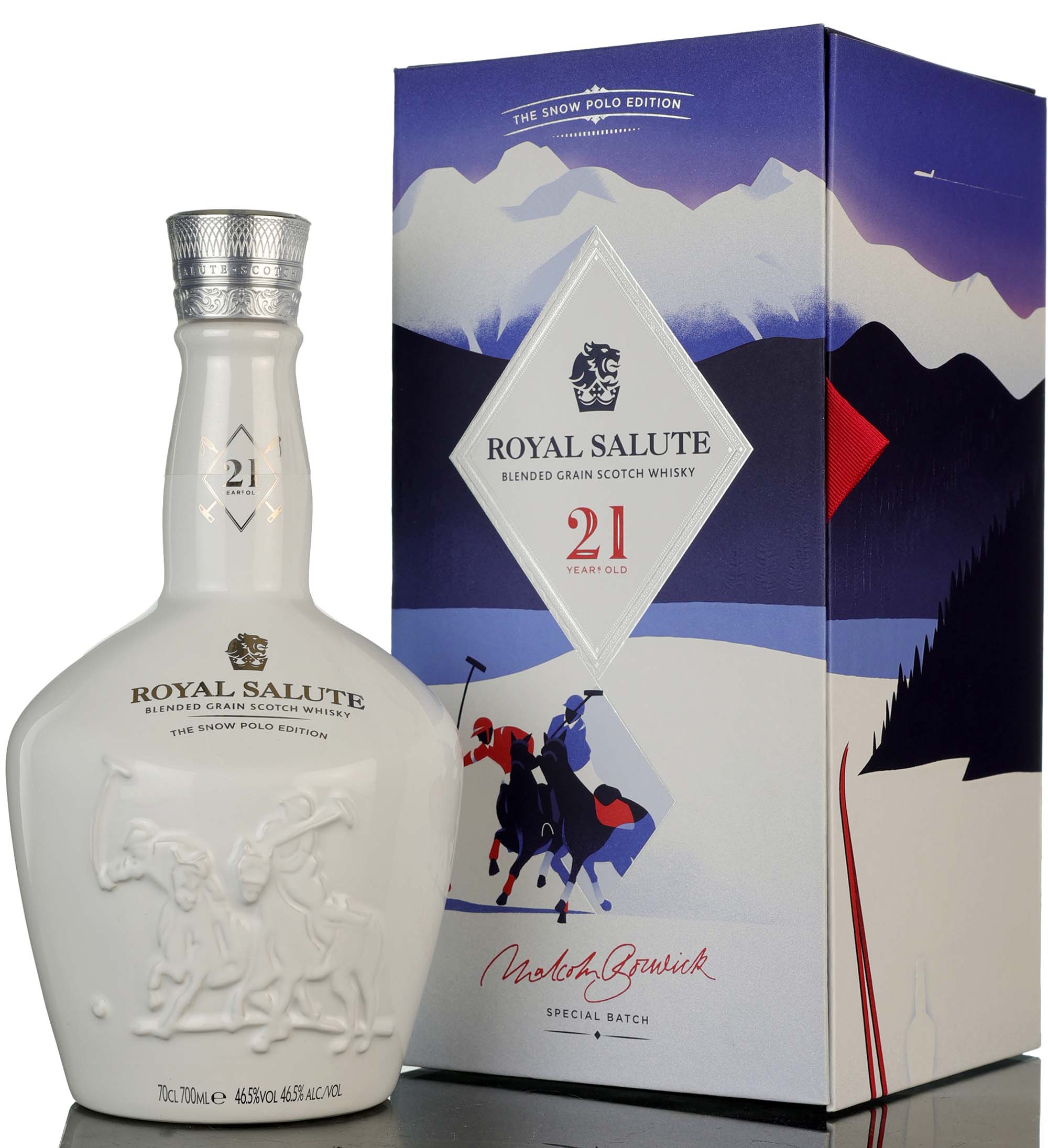 Royal Salute 21 Year Old - The Snow Polo Edition - 2020 Release - Ceramic