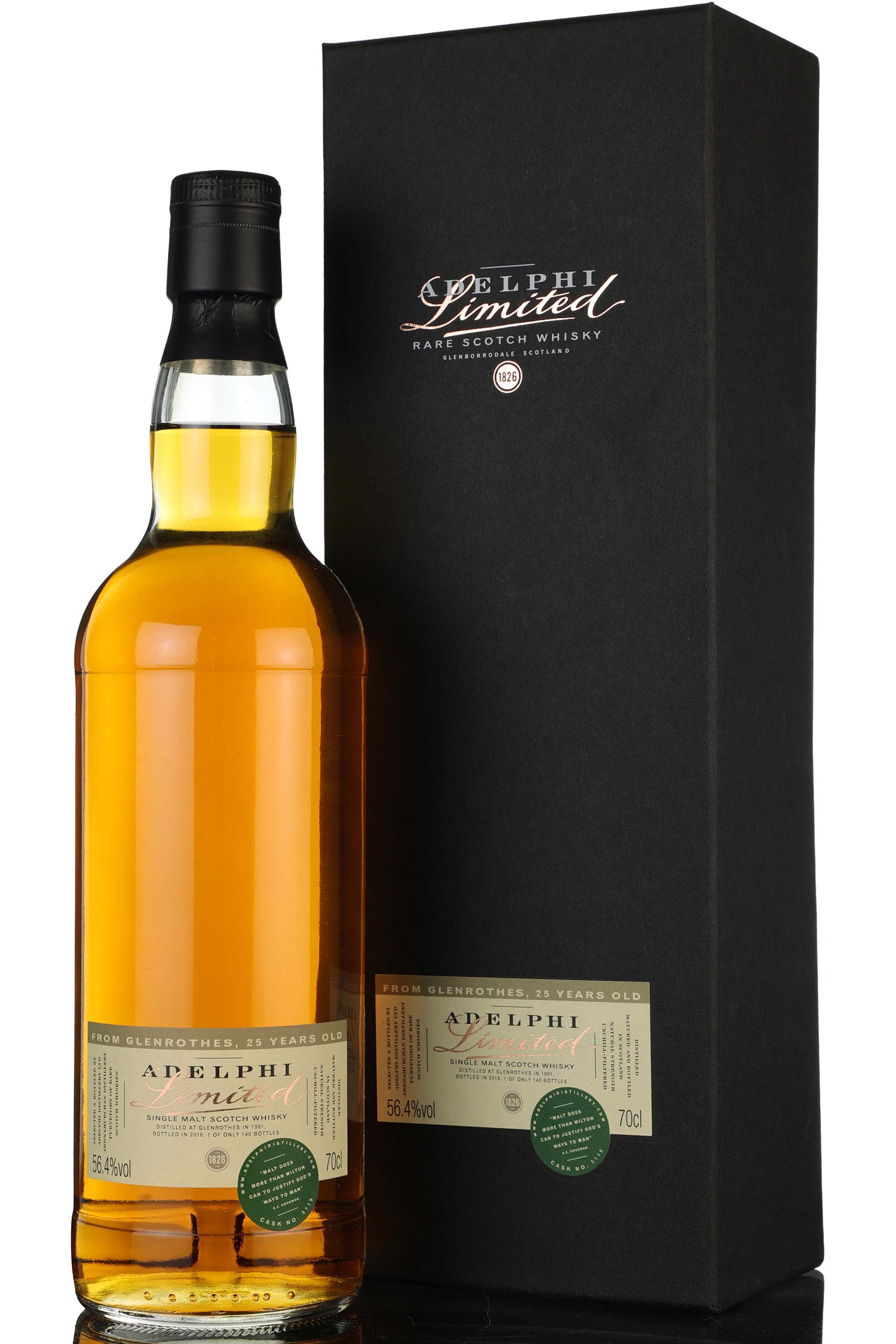 Glenrothes 1991-2016 - 25 Year Old - Adelphi - Single Cask 5119