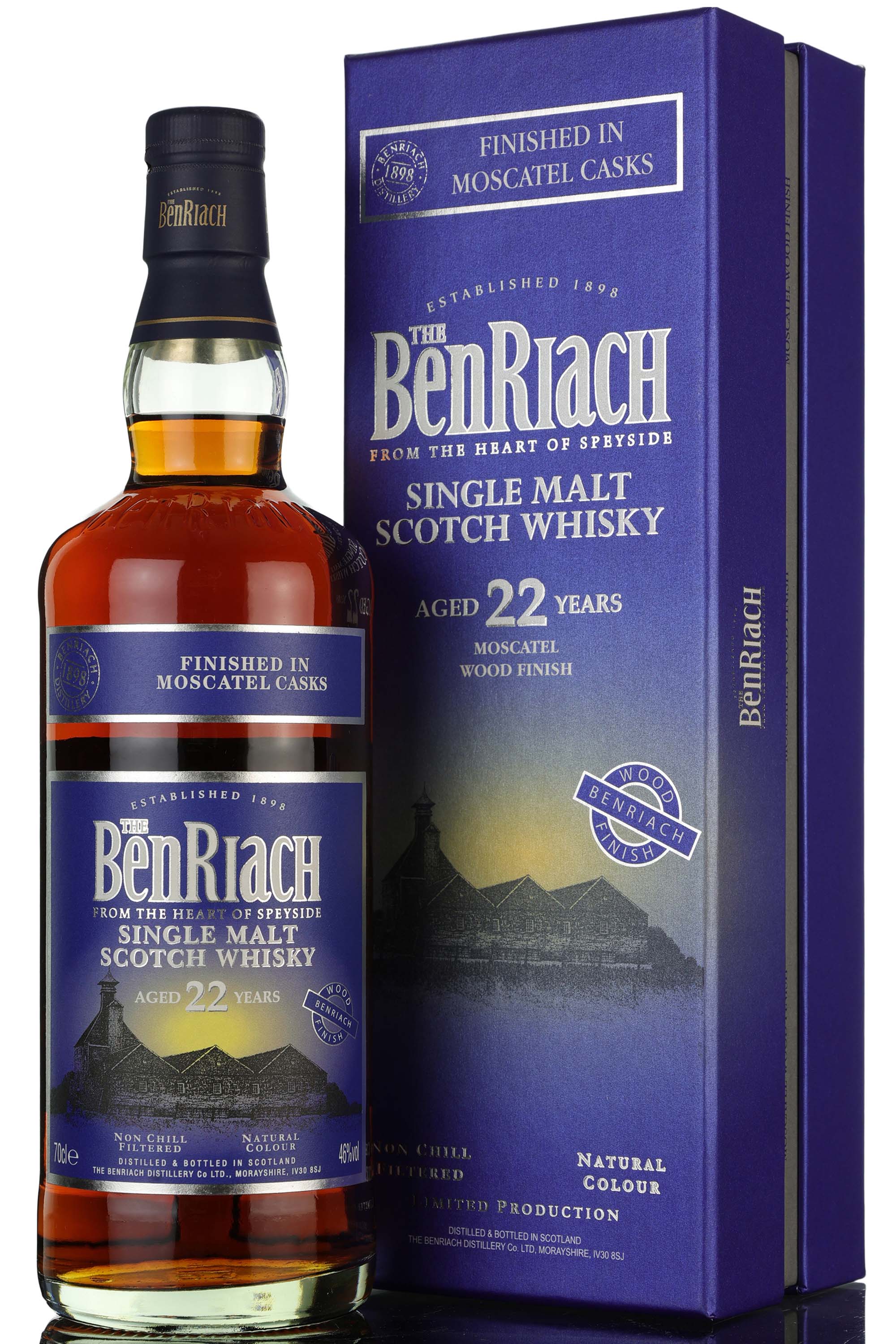 Benriach 22 Year Old - Moscatel Cask - 2016 Release