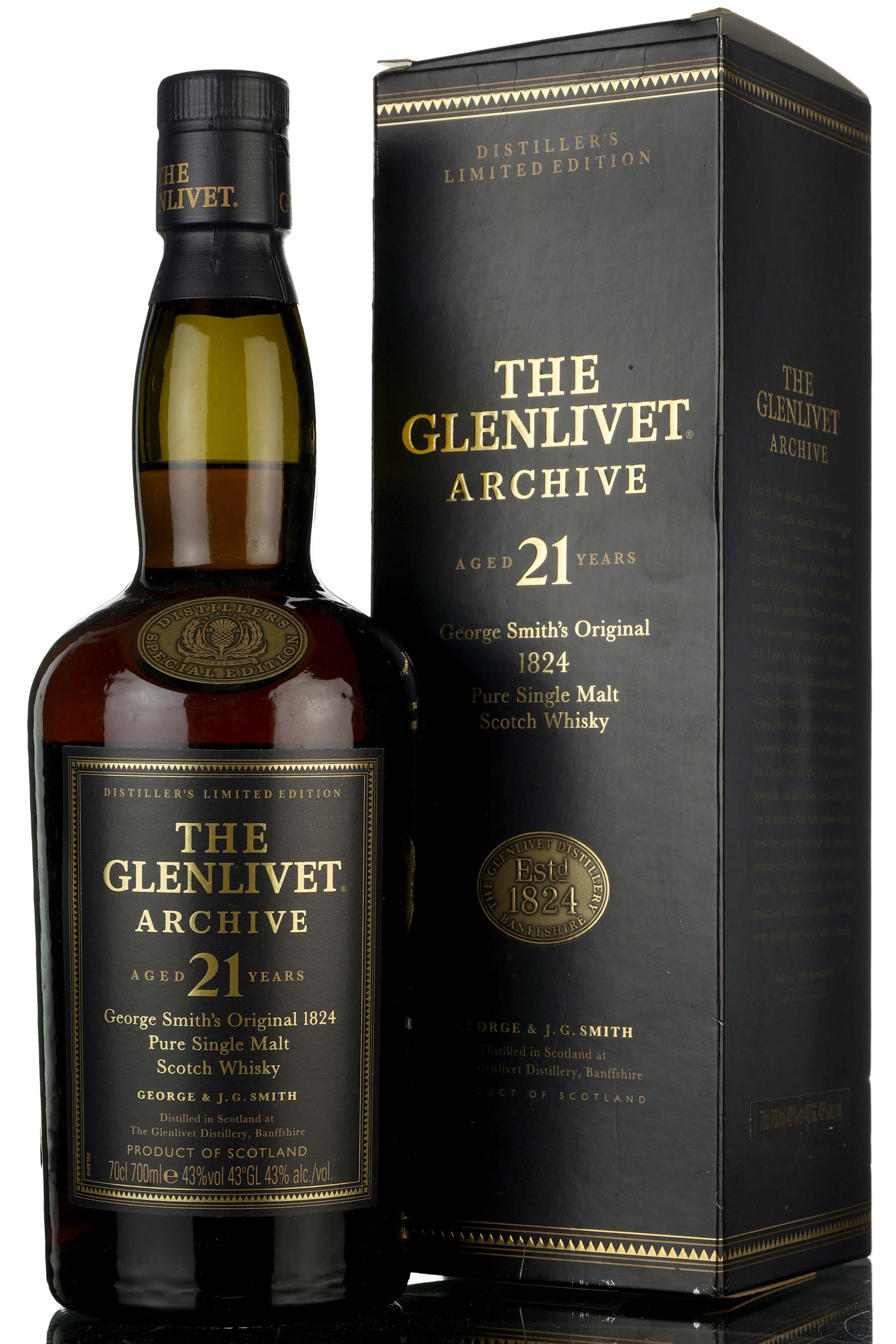 Glenlivet 21 Year Old - Archive Distillers Limited Edition