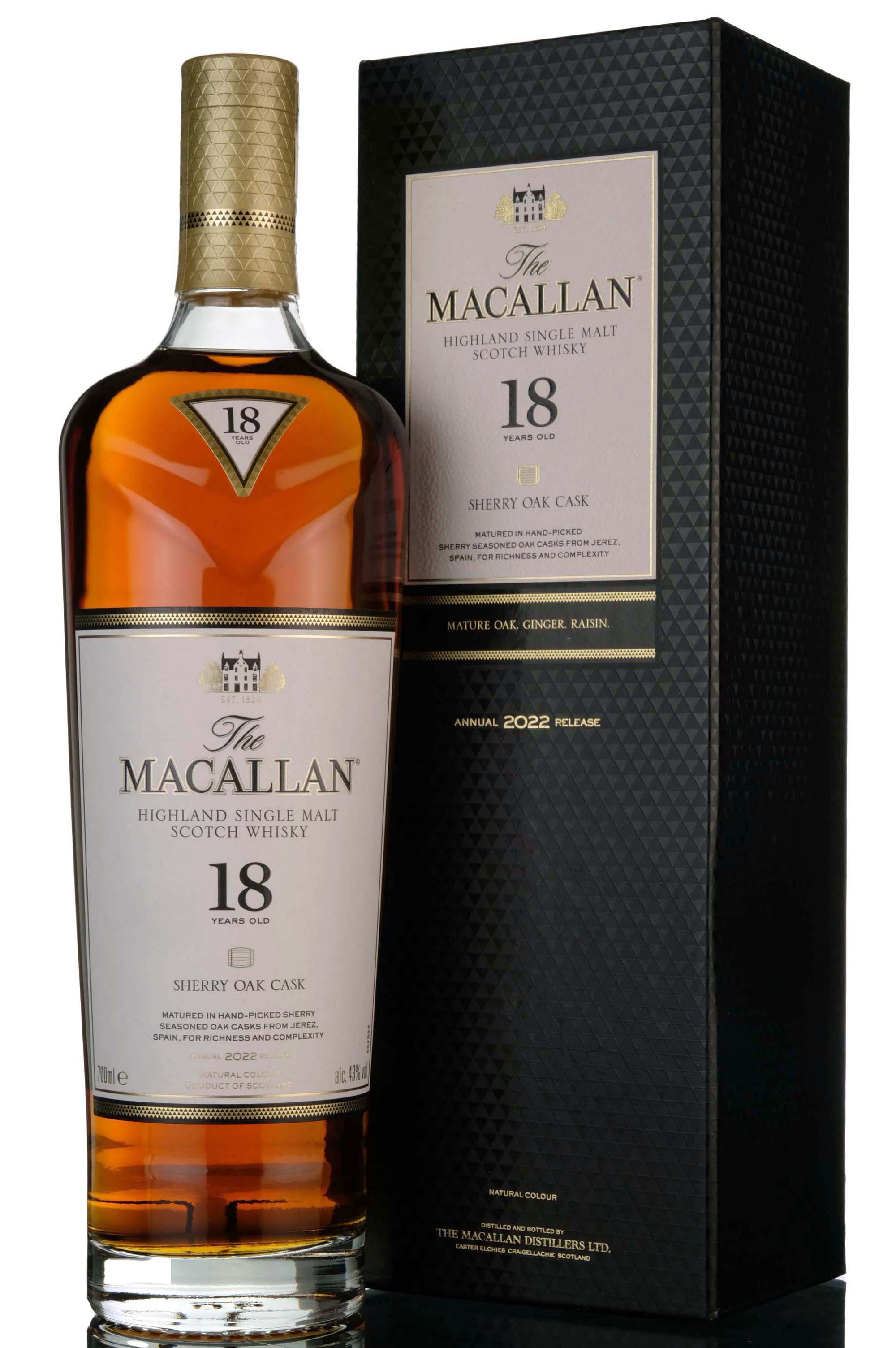 Macallan 18 Year Old - Sherry Cask - 2022 Release