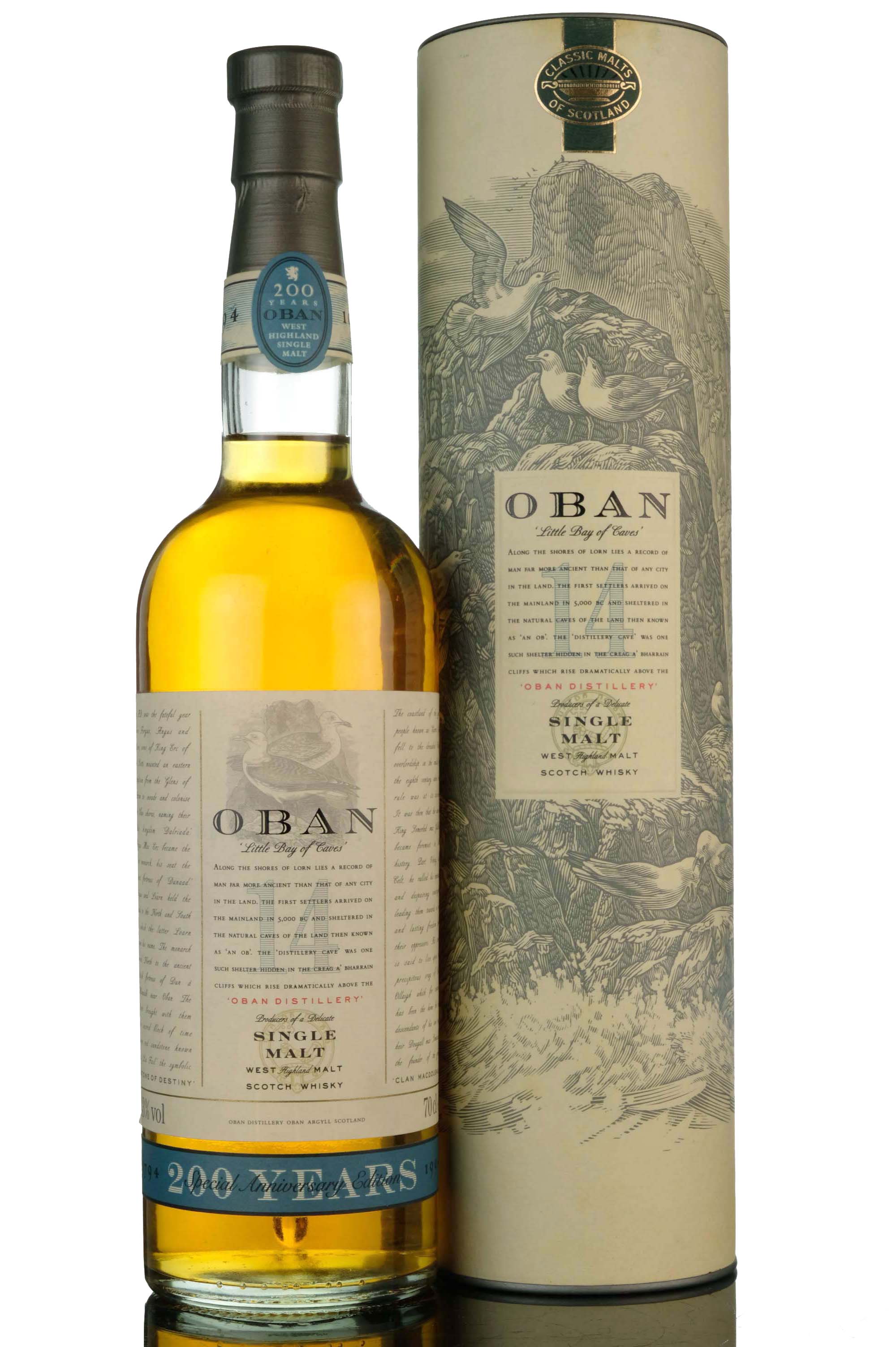 Oban 14 Year Old - 200th Anniversary 1794-1994