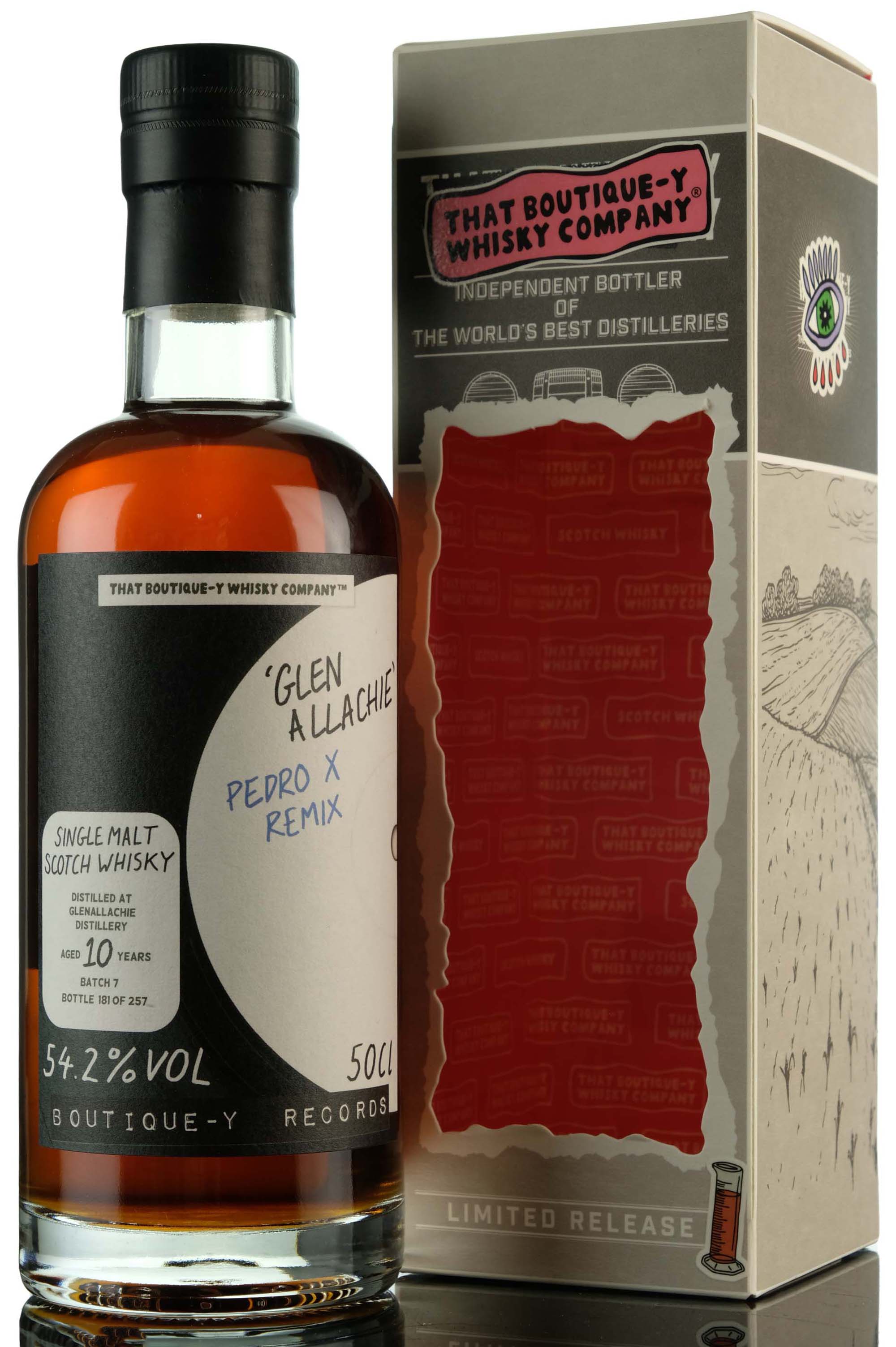 Glenallachie 2011 - 10 Year Old - That Boutique-y Whisky Company - Batch 7 - 2021 Release