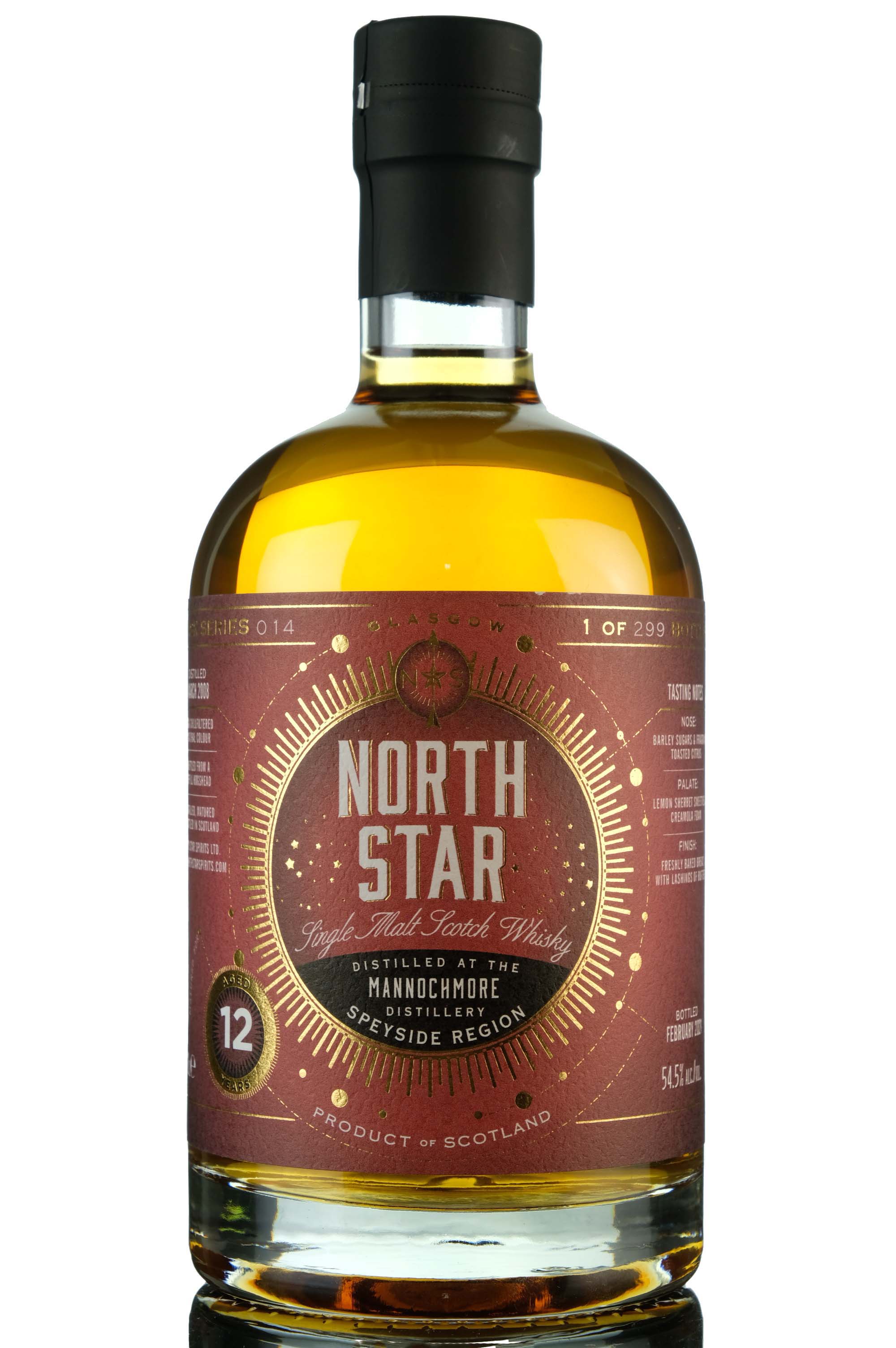 Mannochmore 2008-2021 - 12 Year Old - North Star Spirits - Cask Series 014 - Single Cask