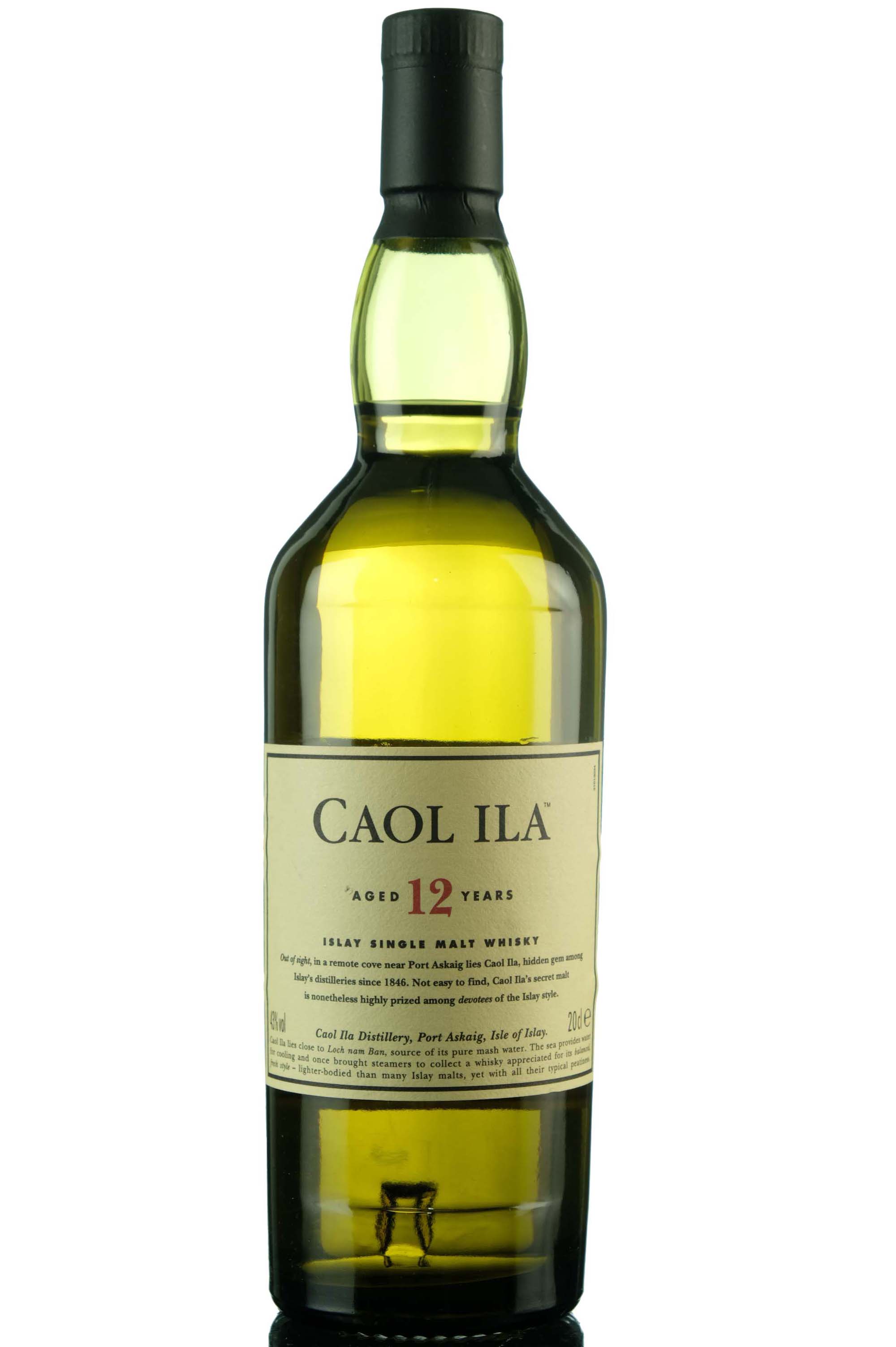 Caol Ila 12 Year Old - Quarter Bottle