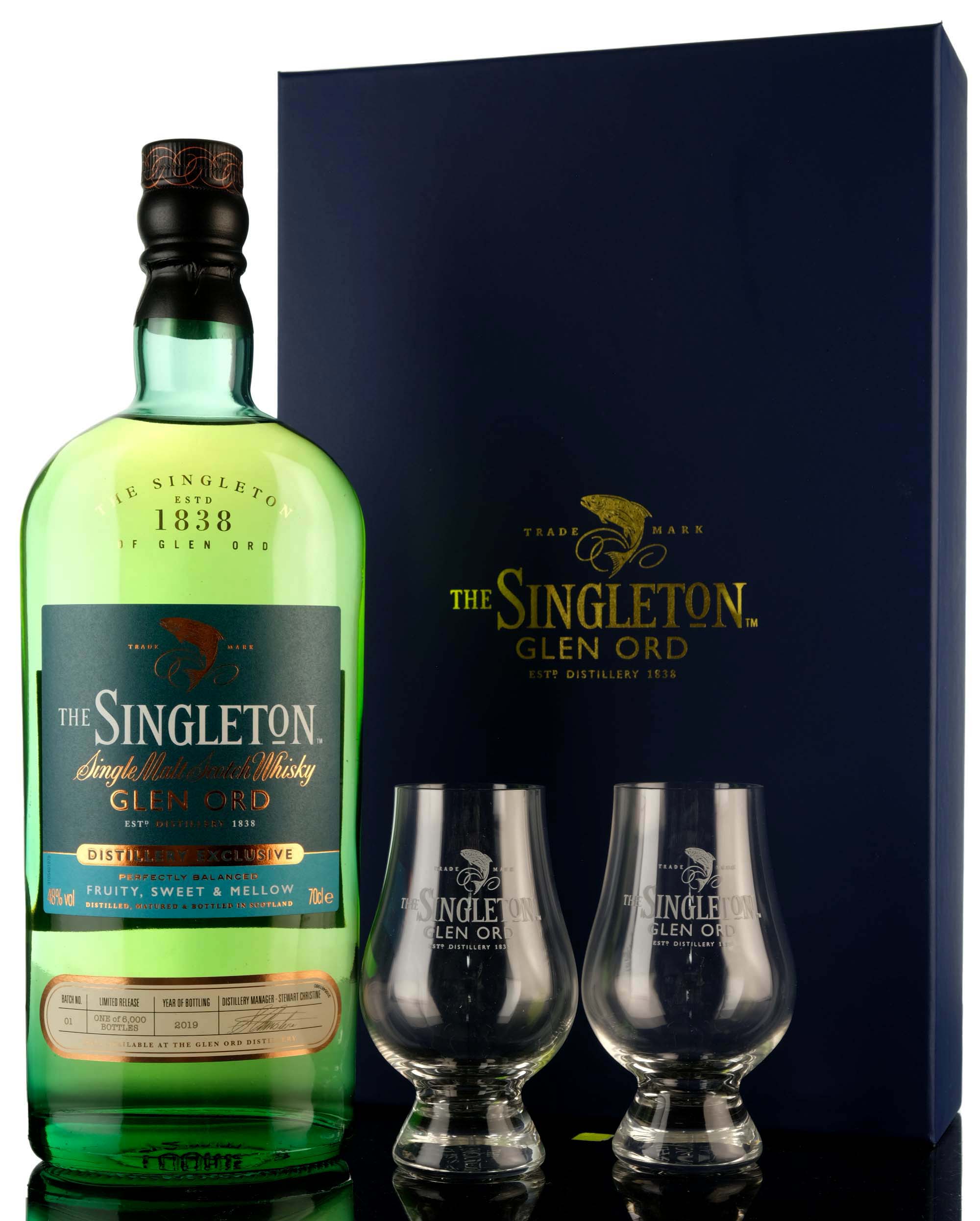 Singleton Of Glen Ord Distillery Exclusive - Batch 1 - 2019 Release - Presentation Set