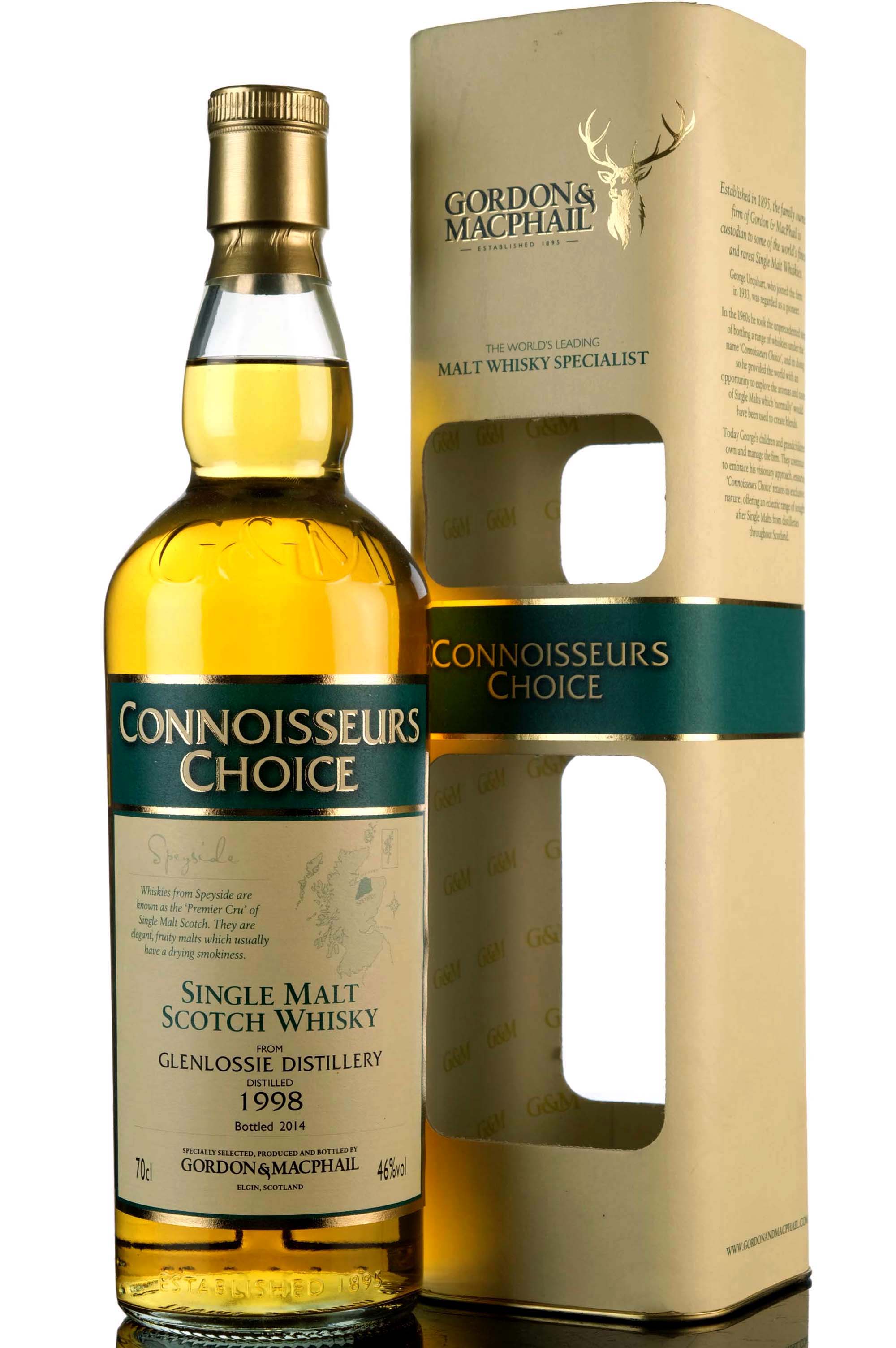 Glenlossie 1998-2014 - Gordon & MacPhail - Connoisseurs Choice
