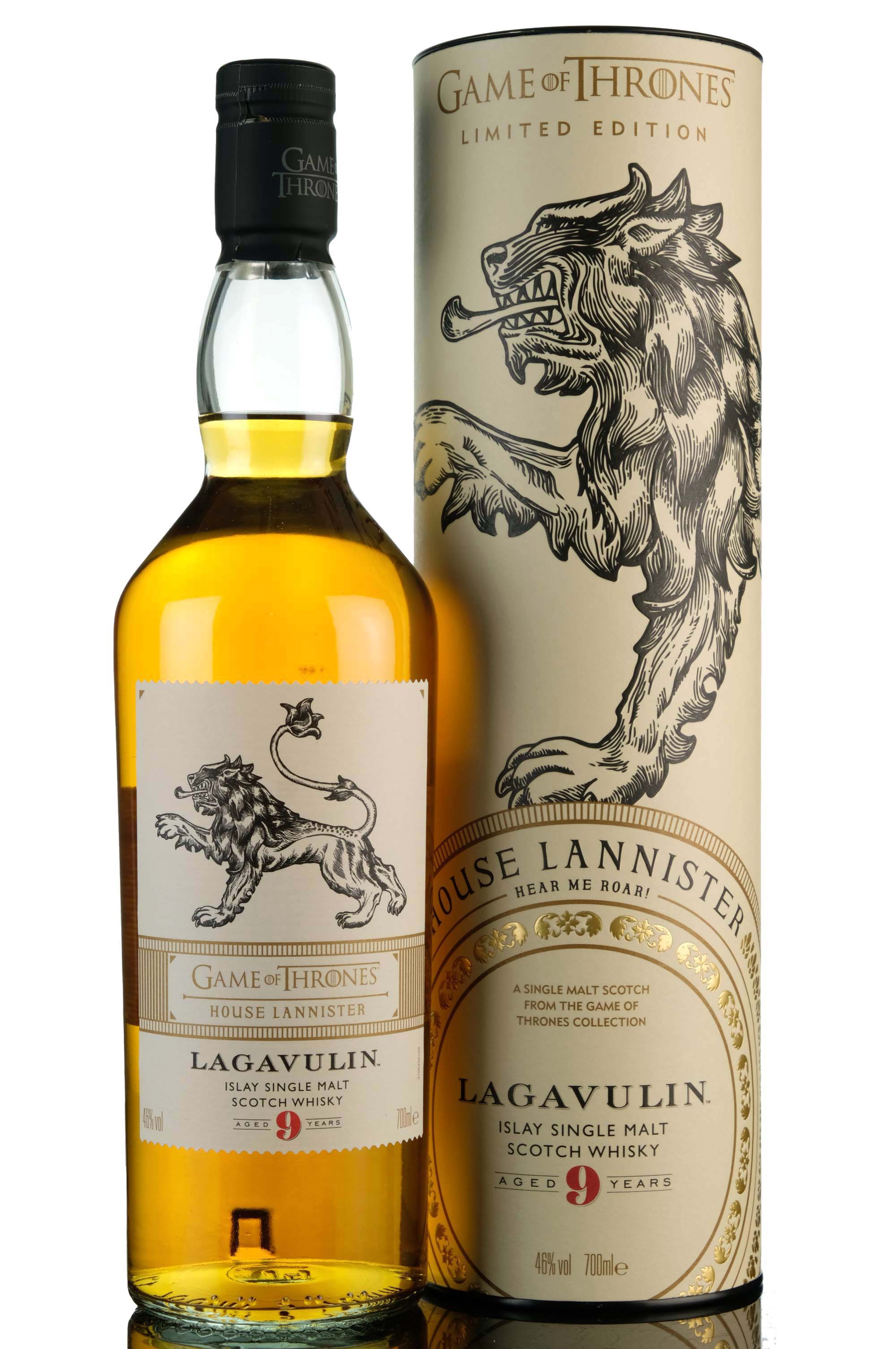 Lagavulin 9 Year Old - House Lannister Game of Thrones