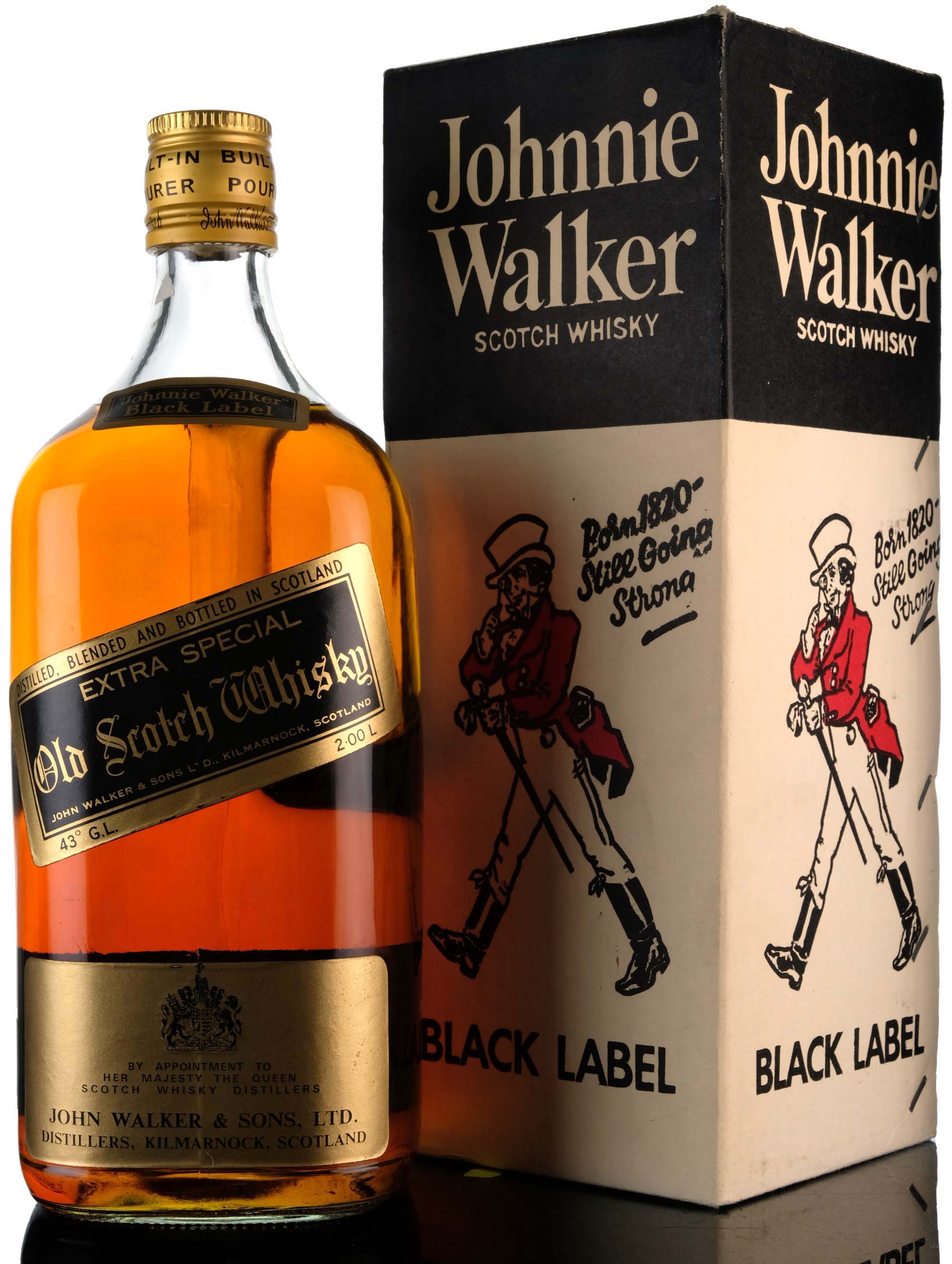 Johnnie Walker Black Label - Extra Special - 1980s - 2 Litres