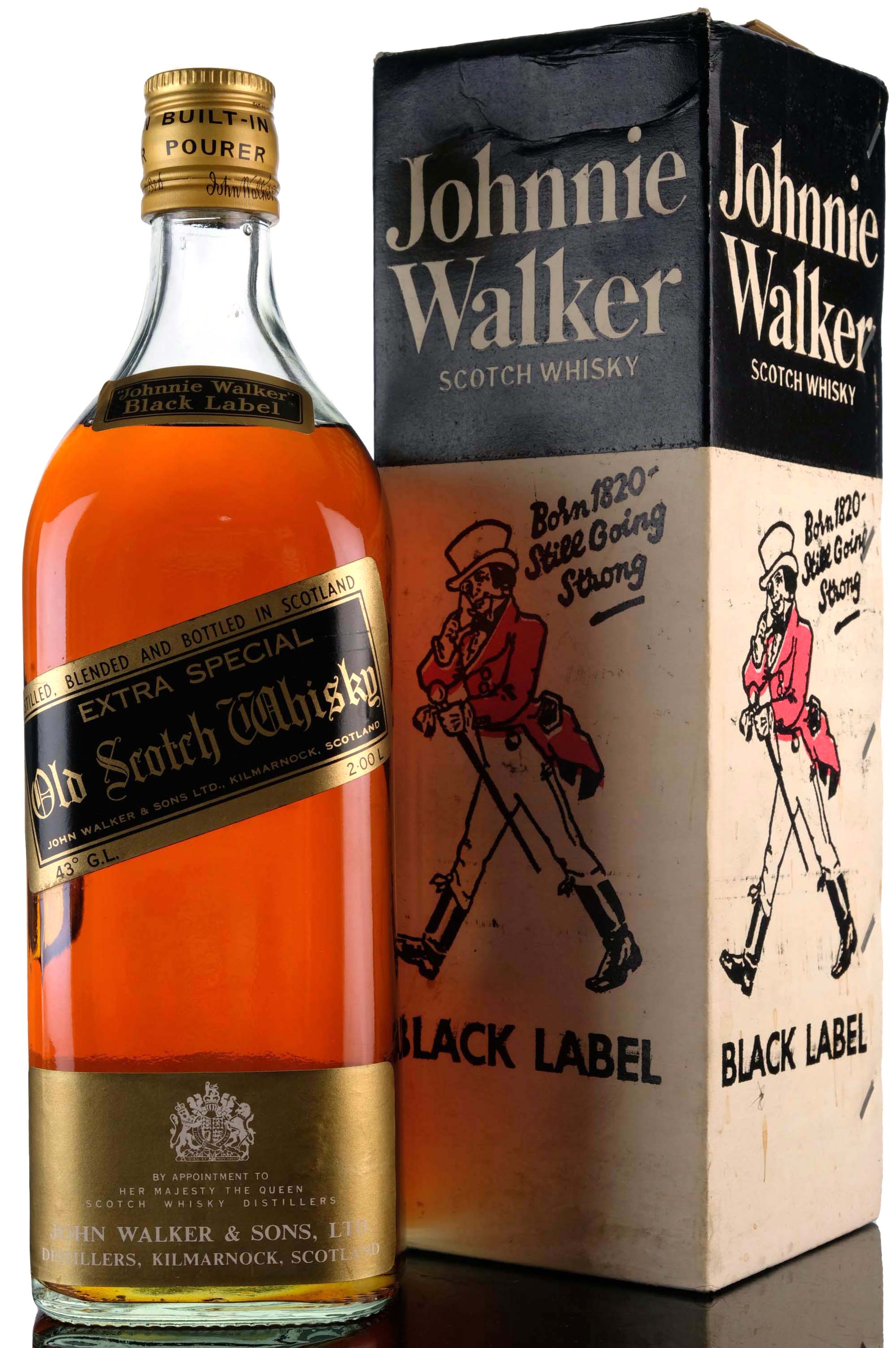 Johnnie Walker Black Label - Extra Special - 1970s - 2 Litres