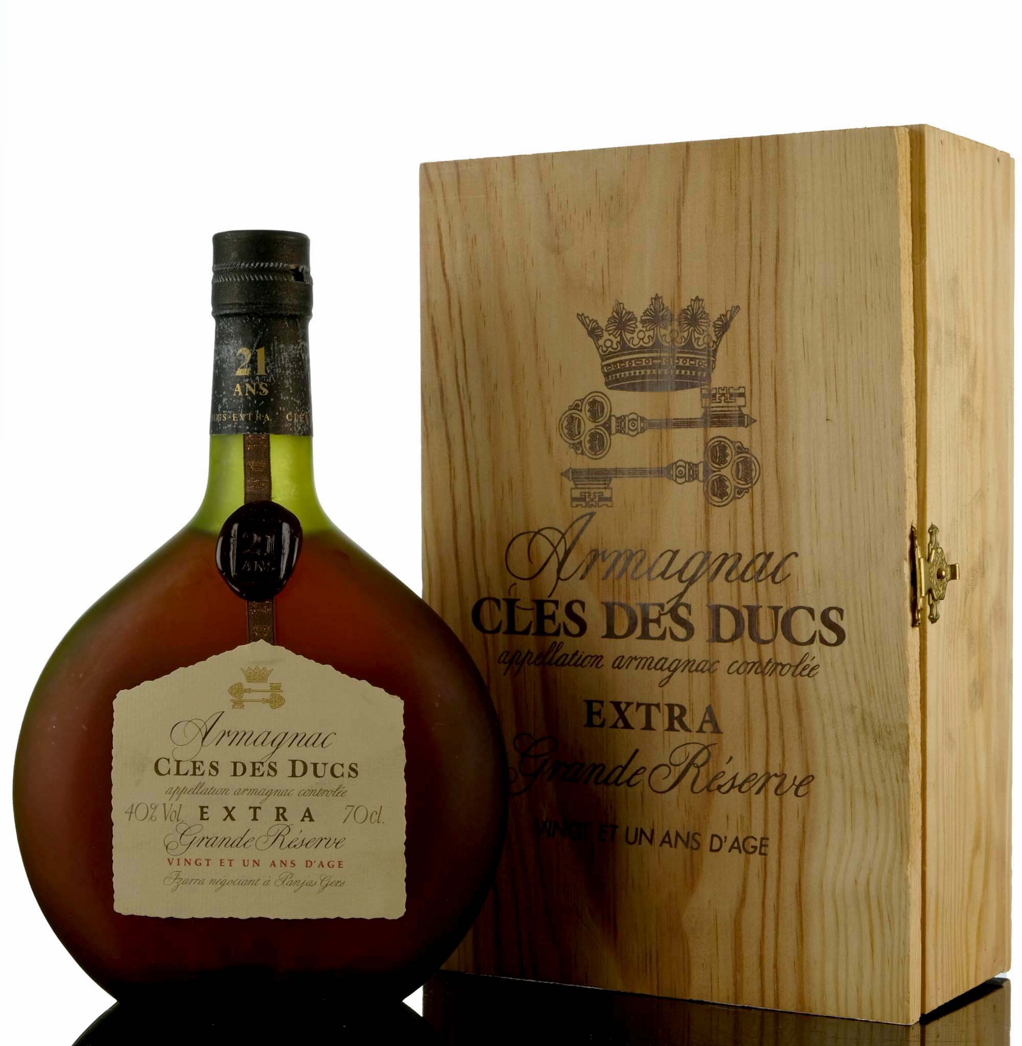 Cles des Ducs 21 Year Old Extra Grande Reserve Armagnac - 1980s