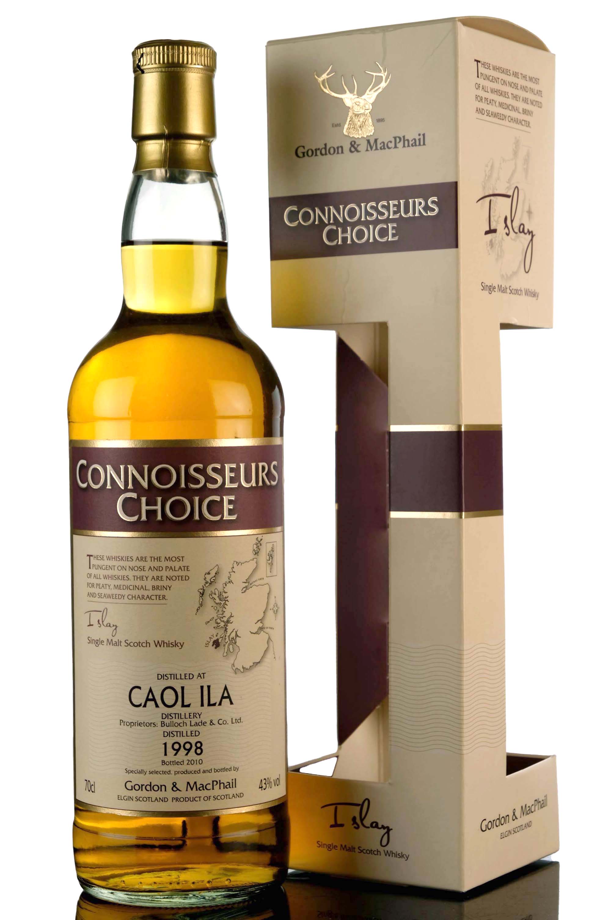 Caol Ila 1998-2010 - Gordon & MacPhail - Connoisseurs Choice