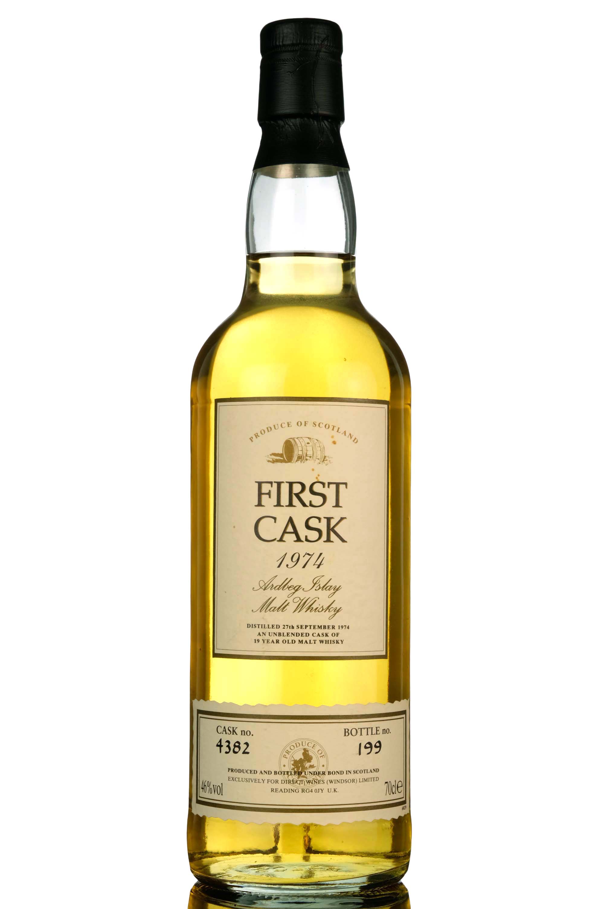 Ardbeg 1974 - 19 Year Old - First Cask 4382