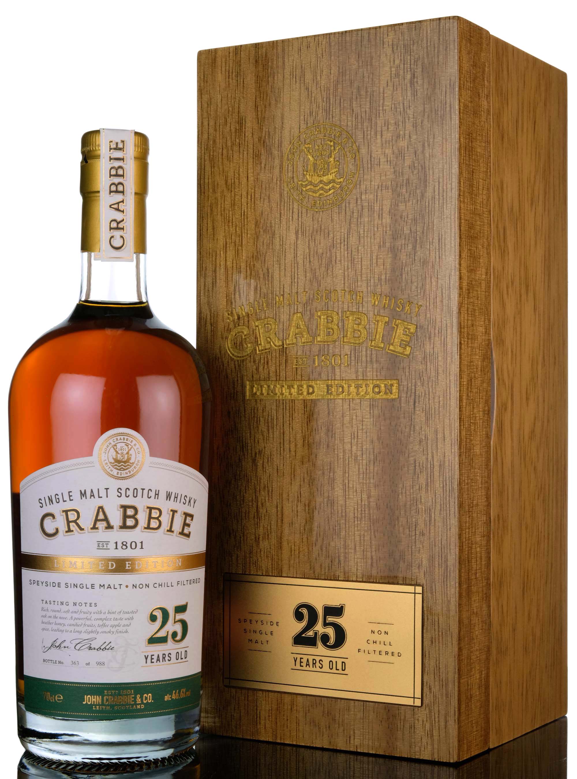 Crabbie 25 Year Old - Limited Edition - 2018 Release