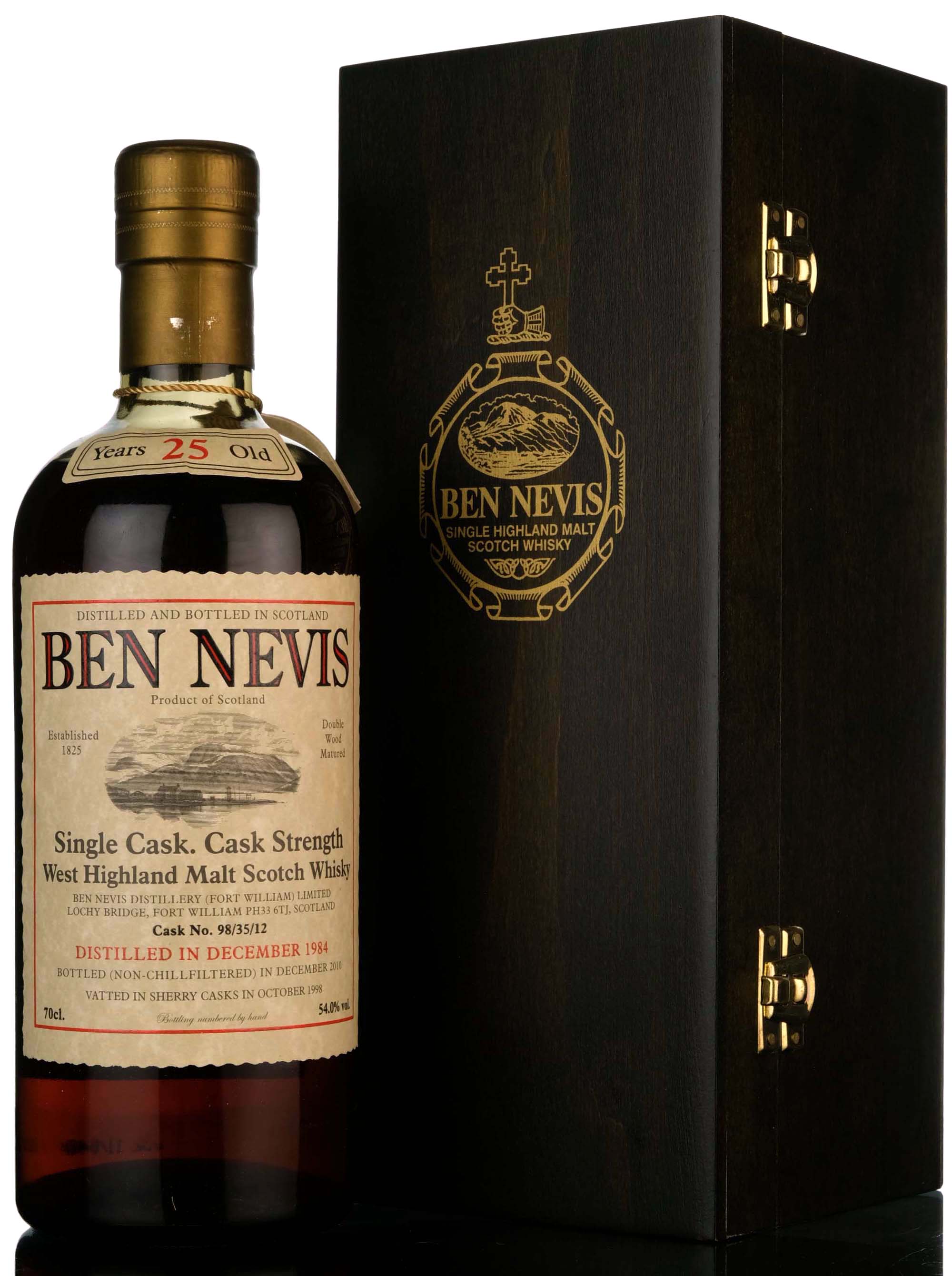 Ben Nevis 1984-2010 - 25 Year Old - Single Cask 98/35/12