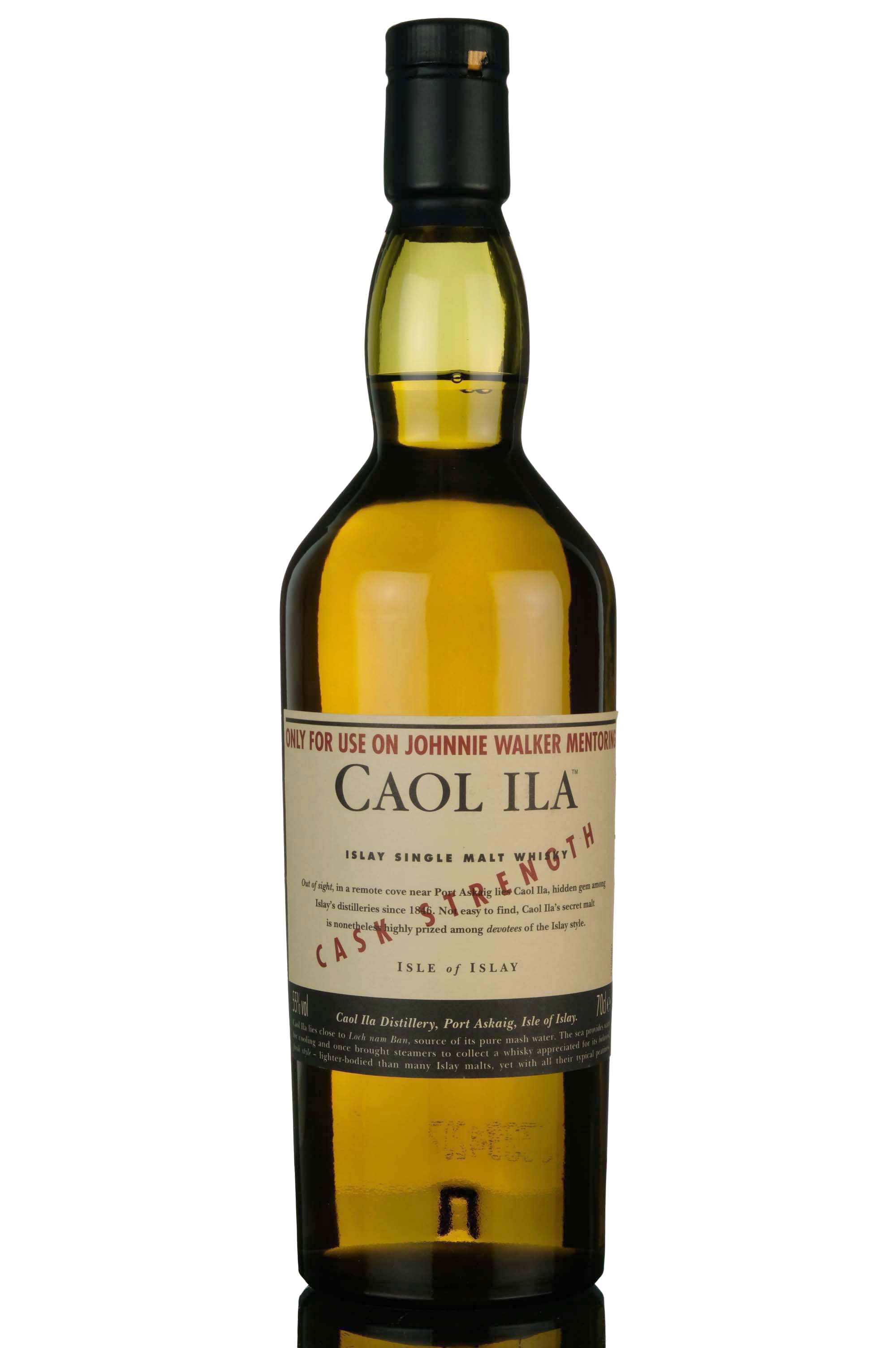 Caol Ila Cask Strength - Only for use on Johnnie Walker Mentoring