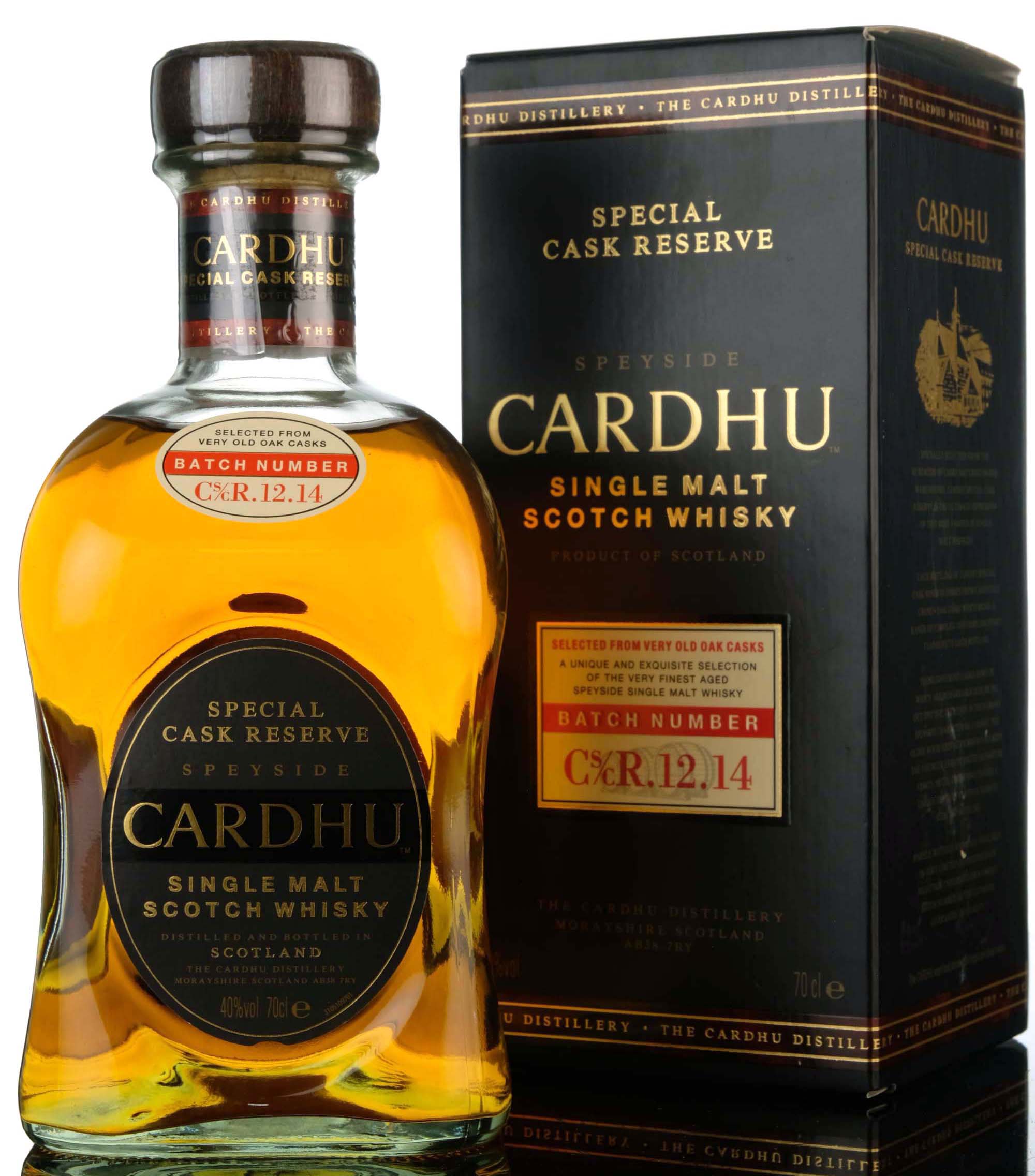 Cardhu Special Cask Reserve - Batch Cs/cR.12.14 - 2012 Release