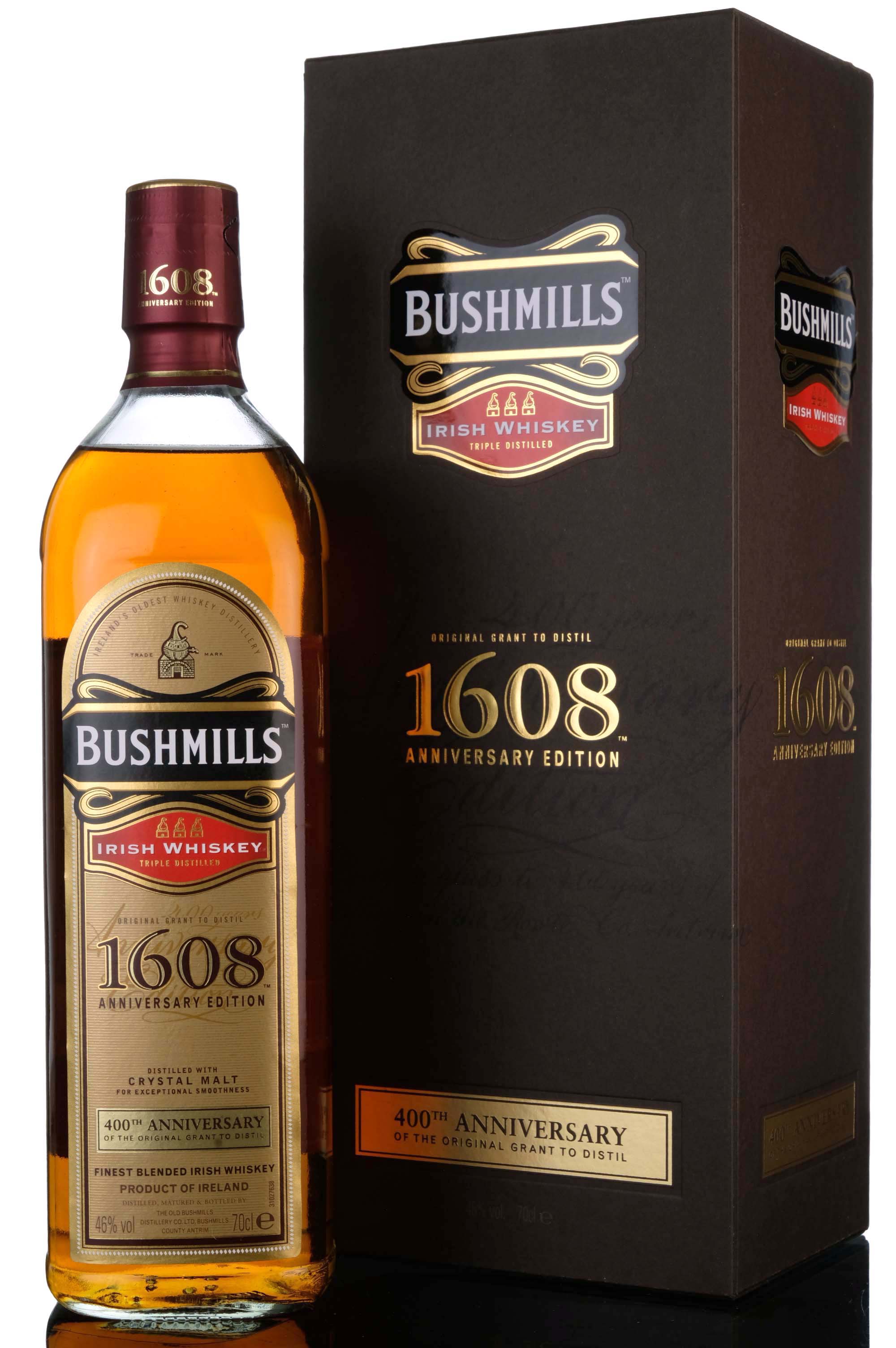 Bushmills 1608 400th Anniversary Of The Original Grant To Distill - 2008 Release
