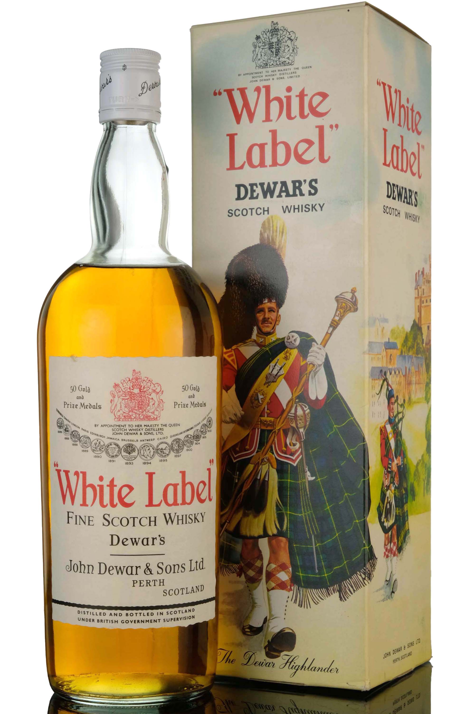 Dewars White Label - 1970s - 1 Litre