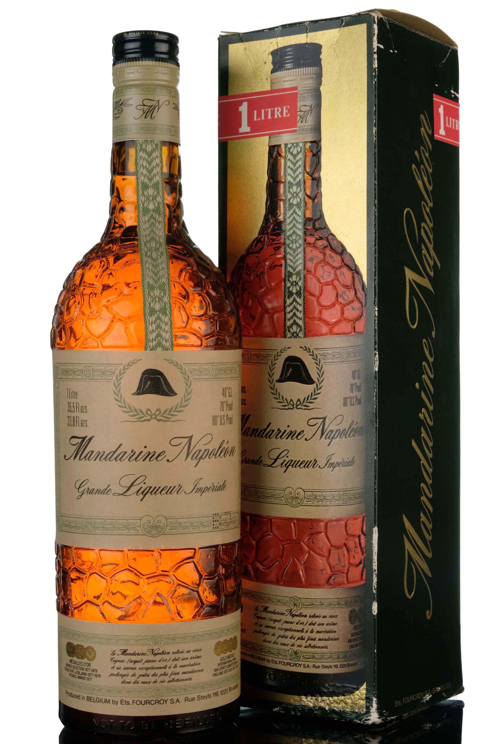Mandarine Napoleon Liqueur - 1970s - 1 Litre