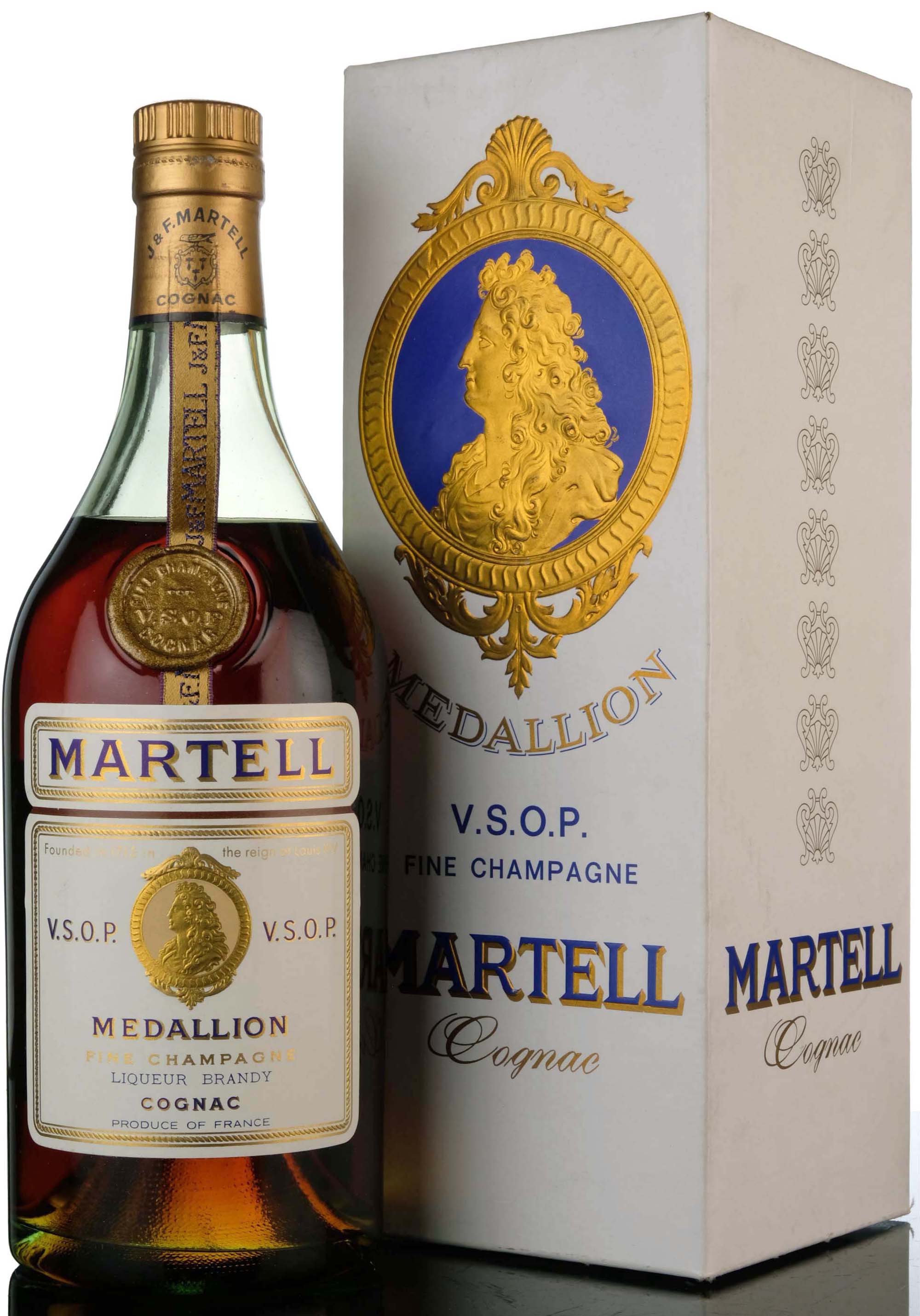 Martell VSOP Medaillon Fine Champagne Cognac - 1970s