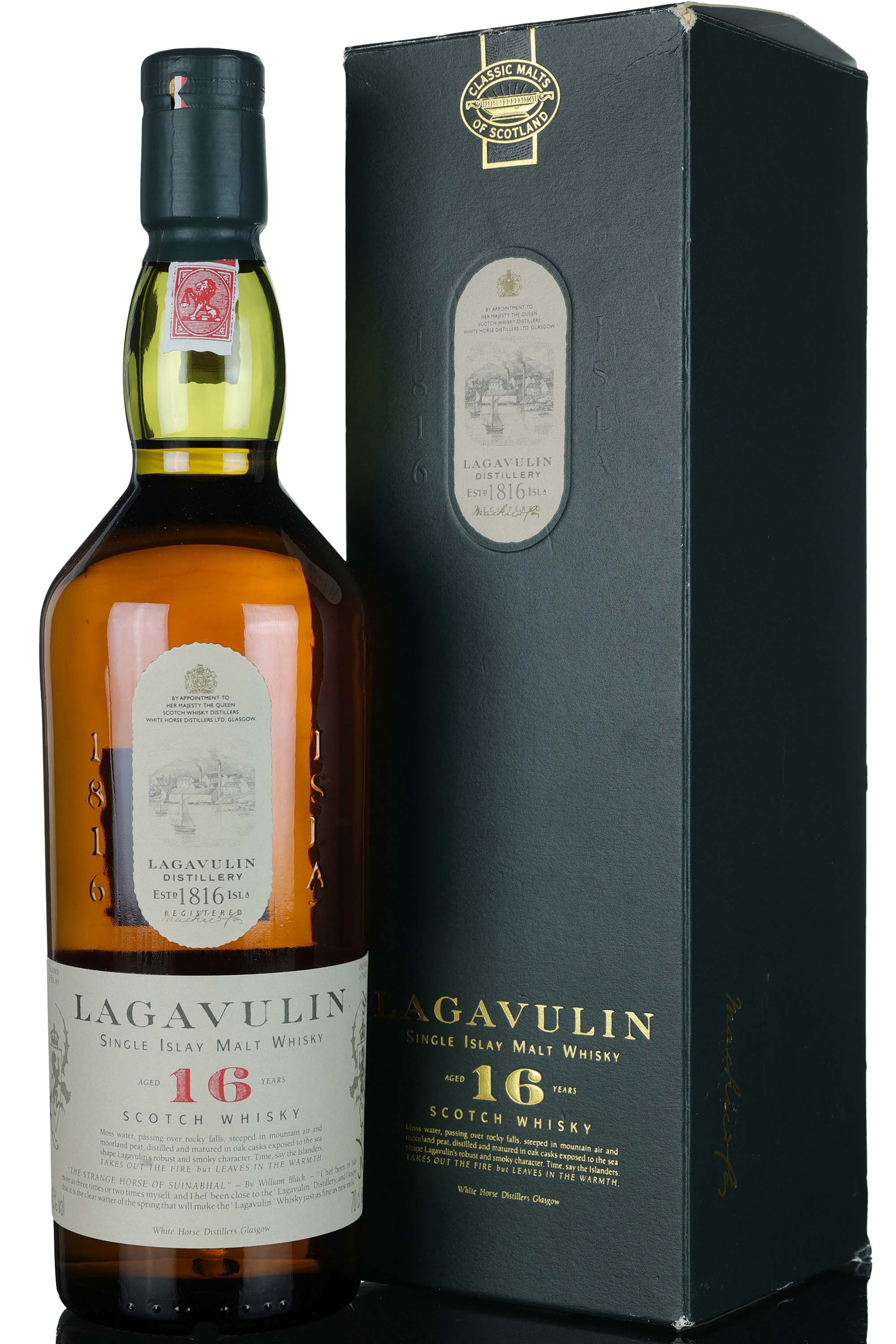 Lagavulin 16 Year Old - White Horse - 1990s