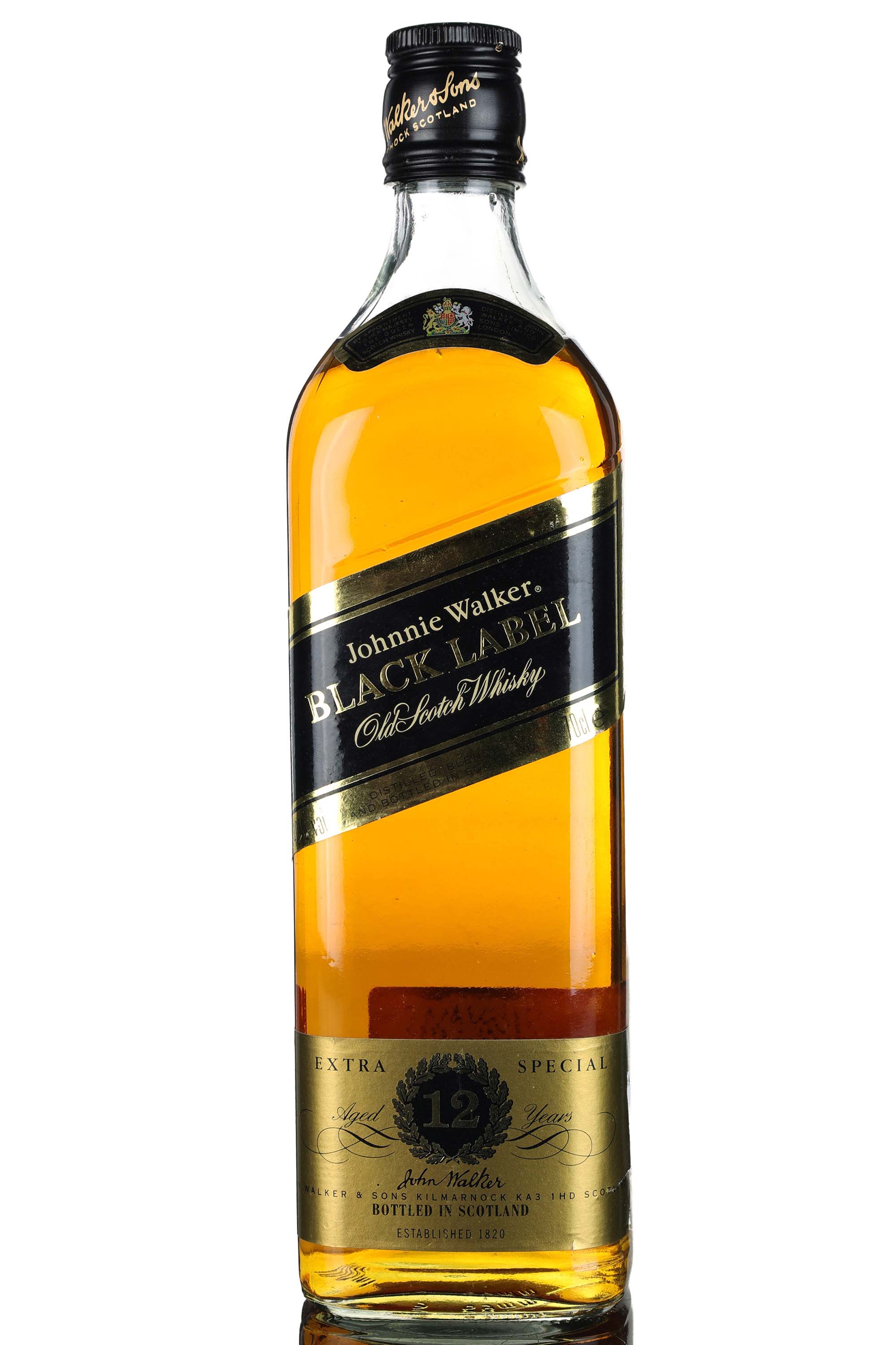 Johnnie Walker 12 Year Old - Black Label - Extra Special