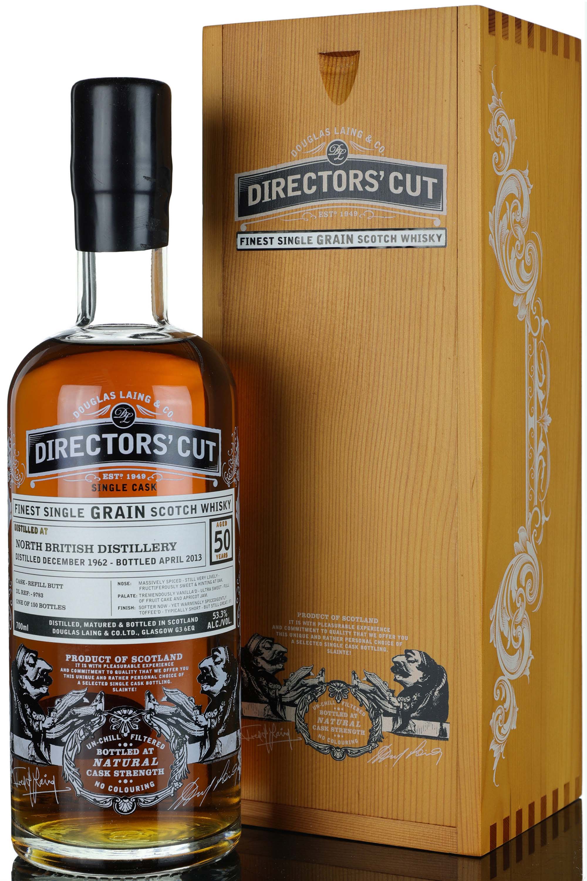 North British 1962-2013 - 50 Year Old - Douglas Laing - Directors Cut - Single Cask 9783