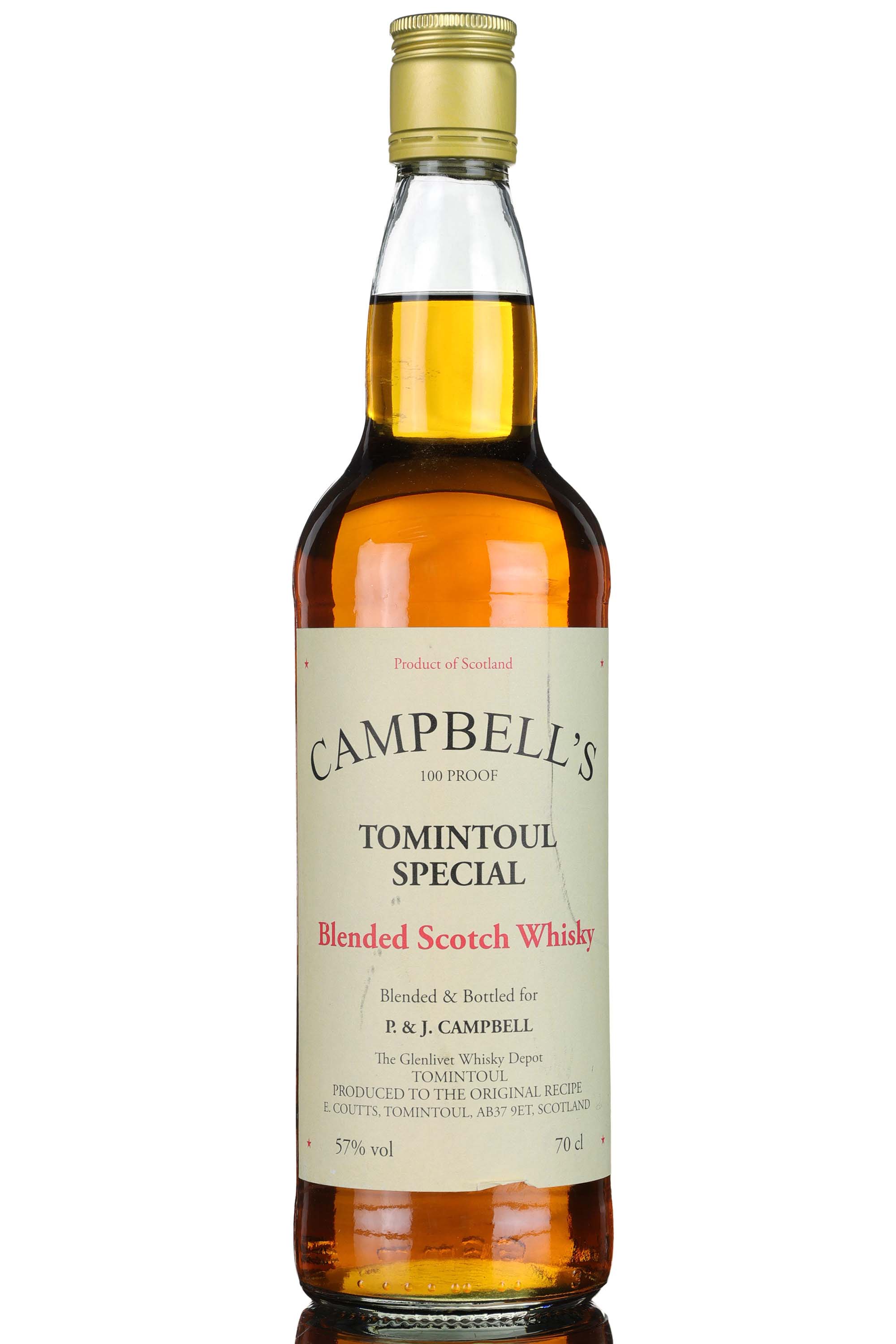 Campbells Tomintoul Special - 1990s - 100 Proof