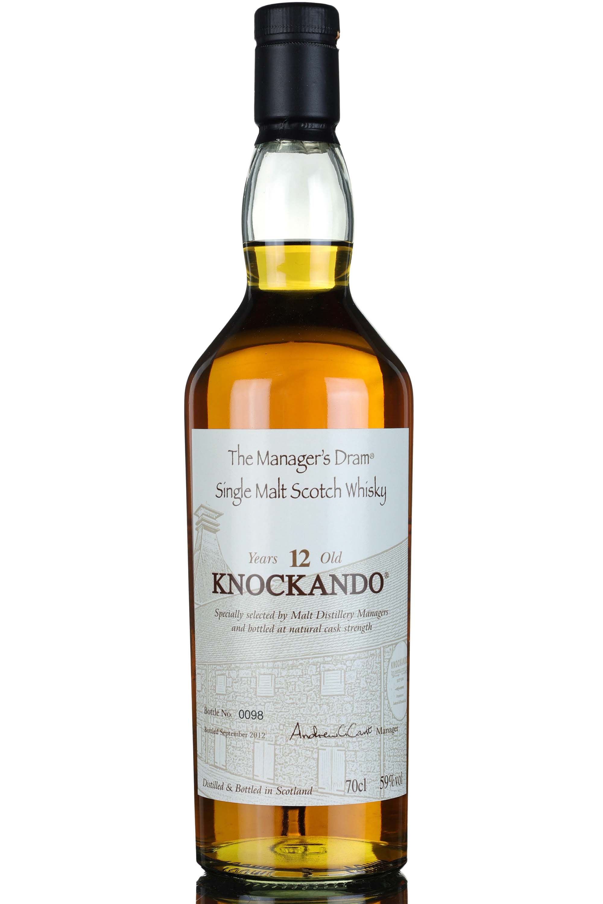 Knockando 12 Year Old - Managers Dram 2012