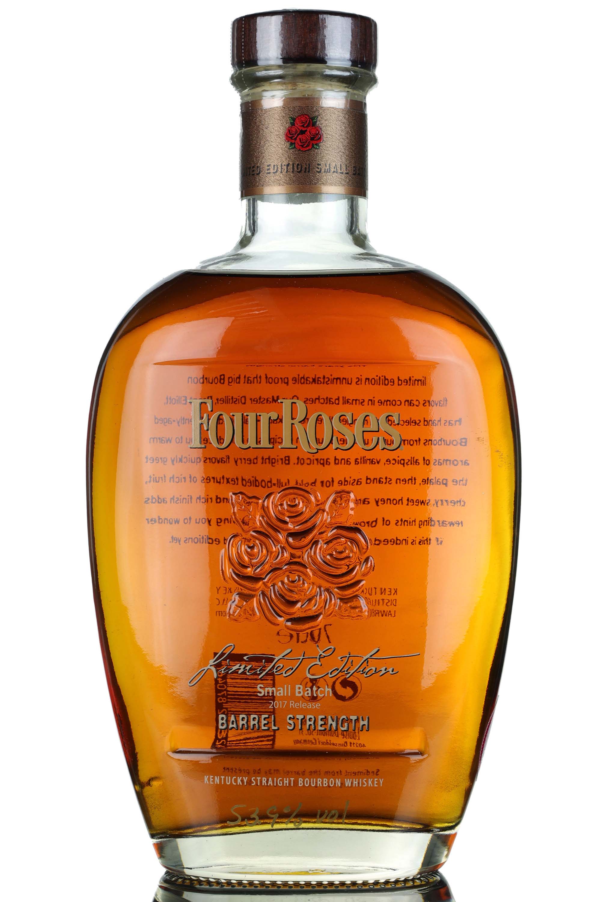 Four Roses Barrel Strength Bourbon - Small Batch - 2017 Release