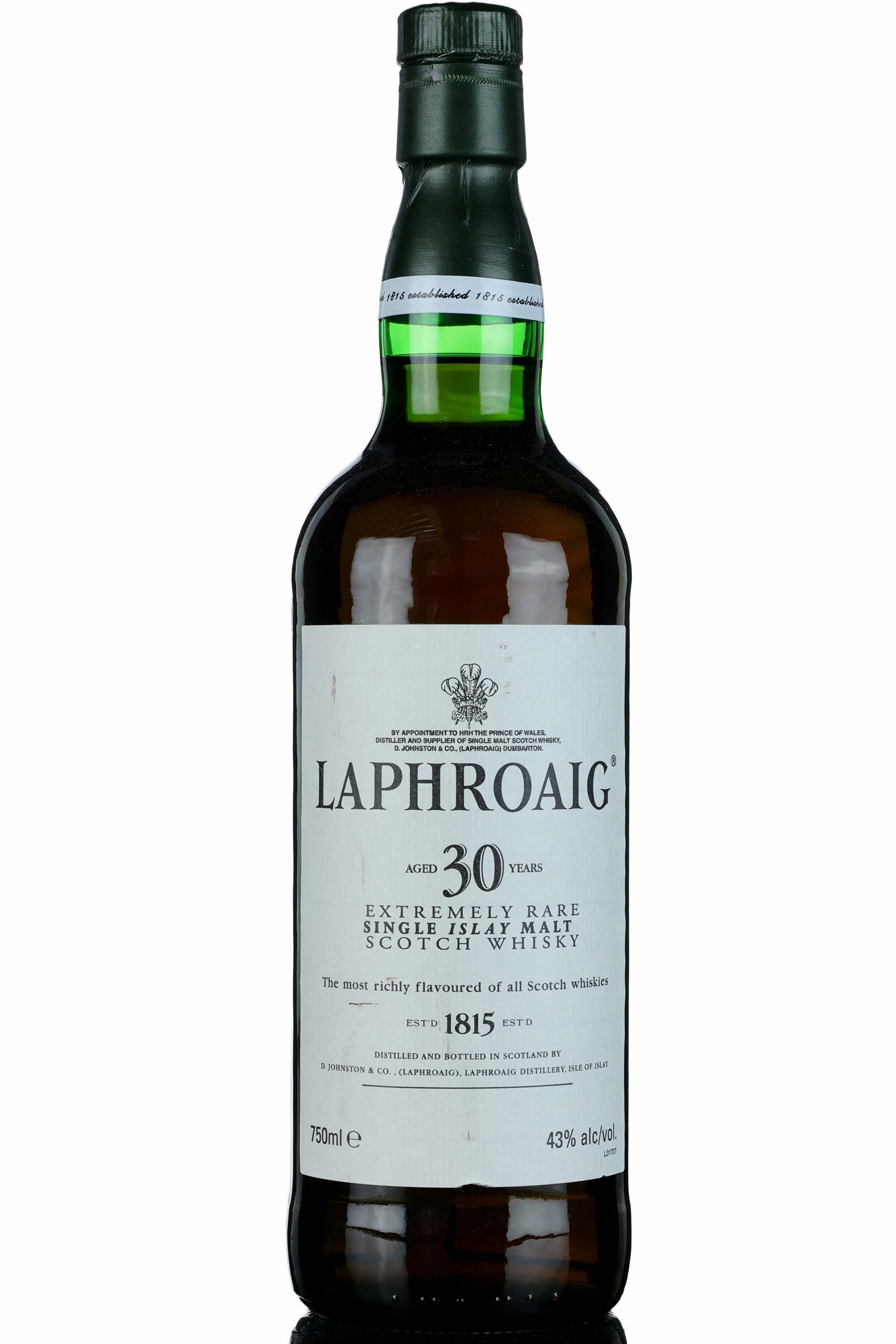 Laphroaig 30 Year Old - Circa 2000